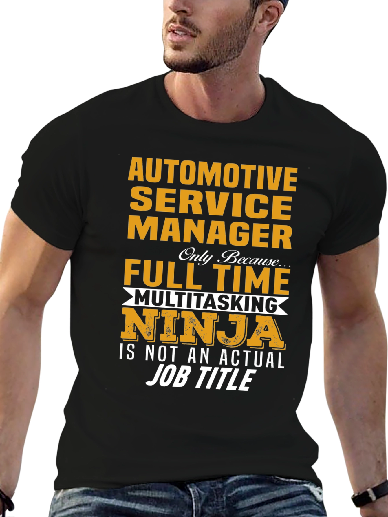 Automotive Service Manager Ninja T-Shirt