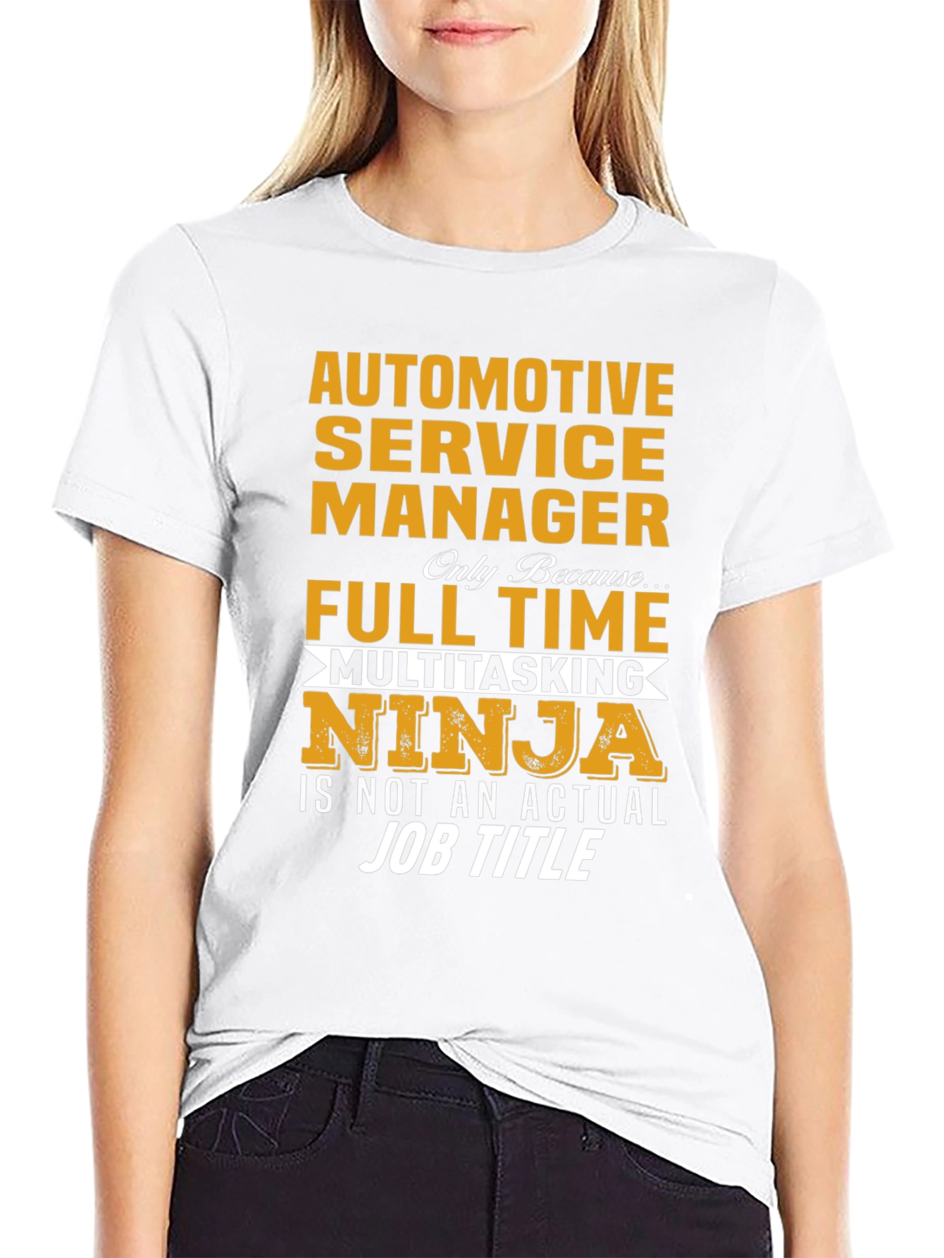 Automotive Service Manager Ninja T-Shirt