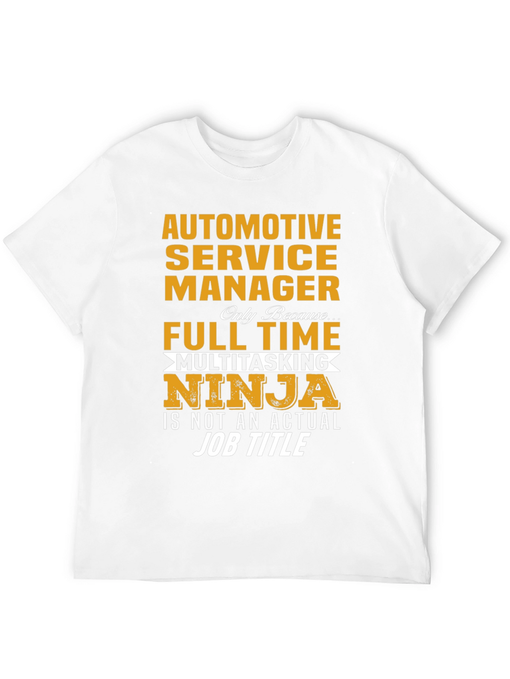 Automotive Service Manager Ninja T-Shirt