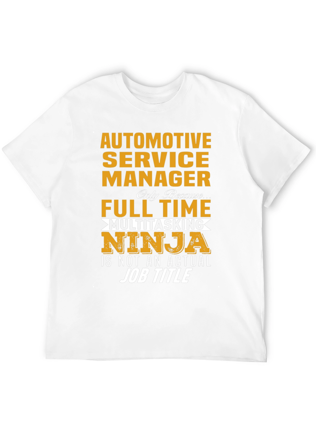 Automotive Service Manager Ninja T-Shirt