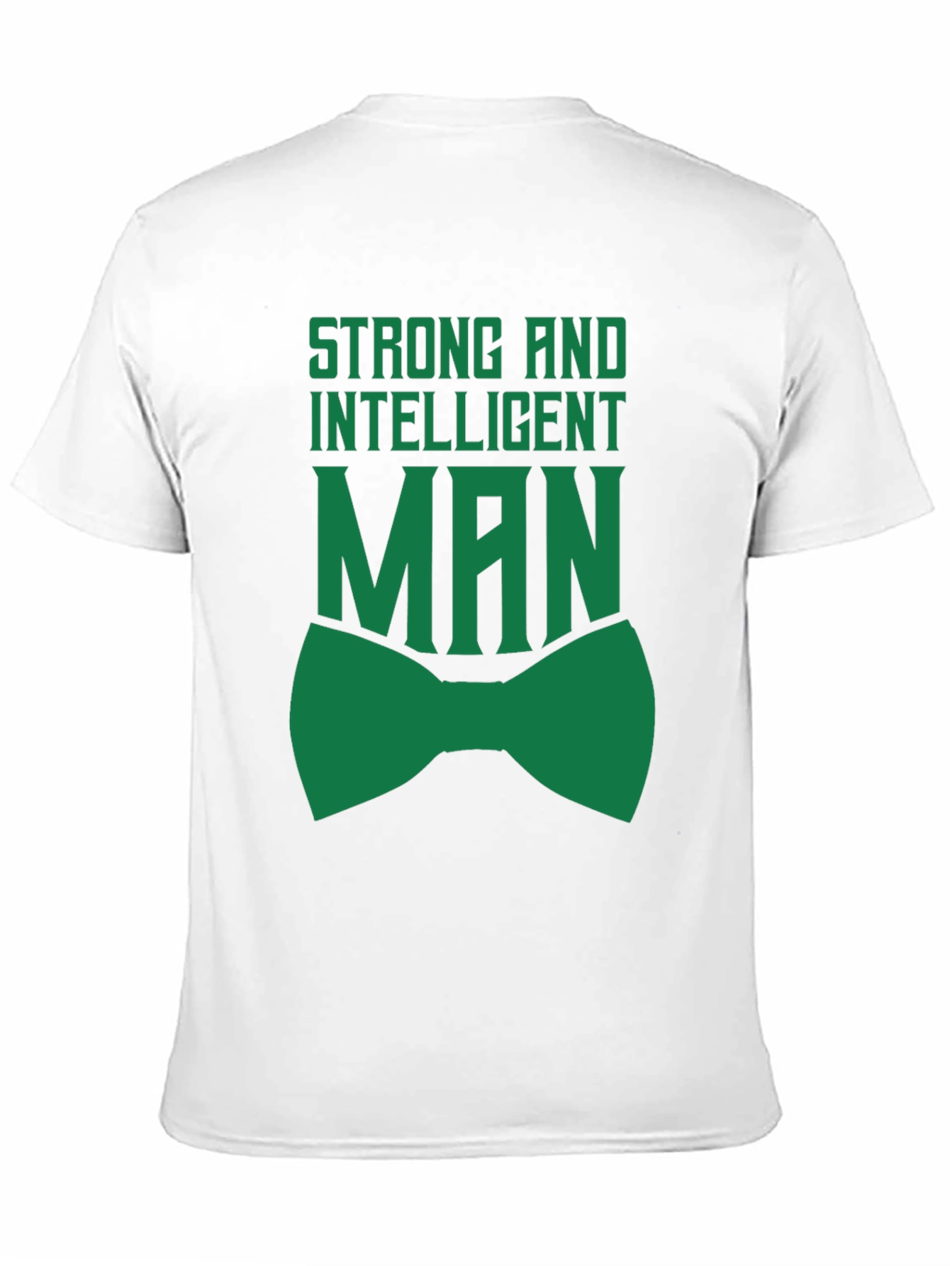 Strong Intelligent Man T-Shirt Black