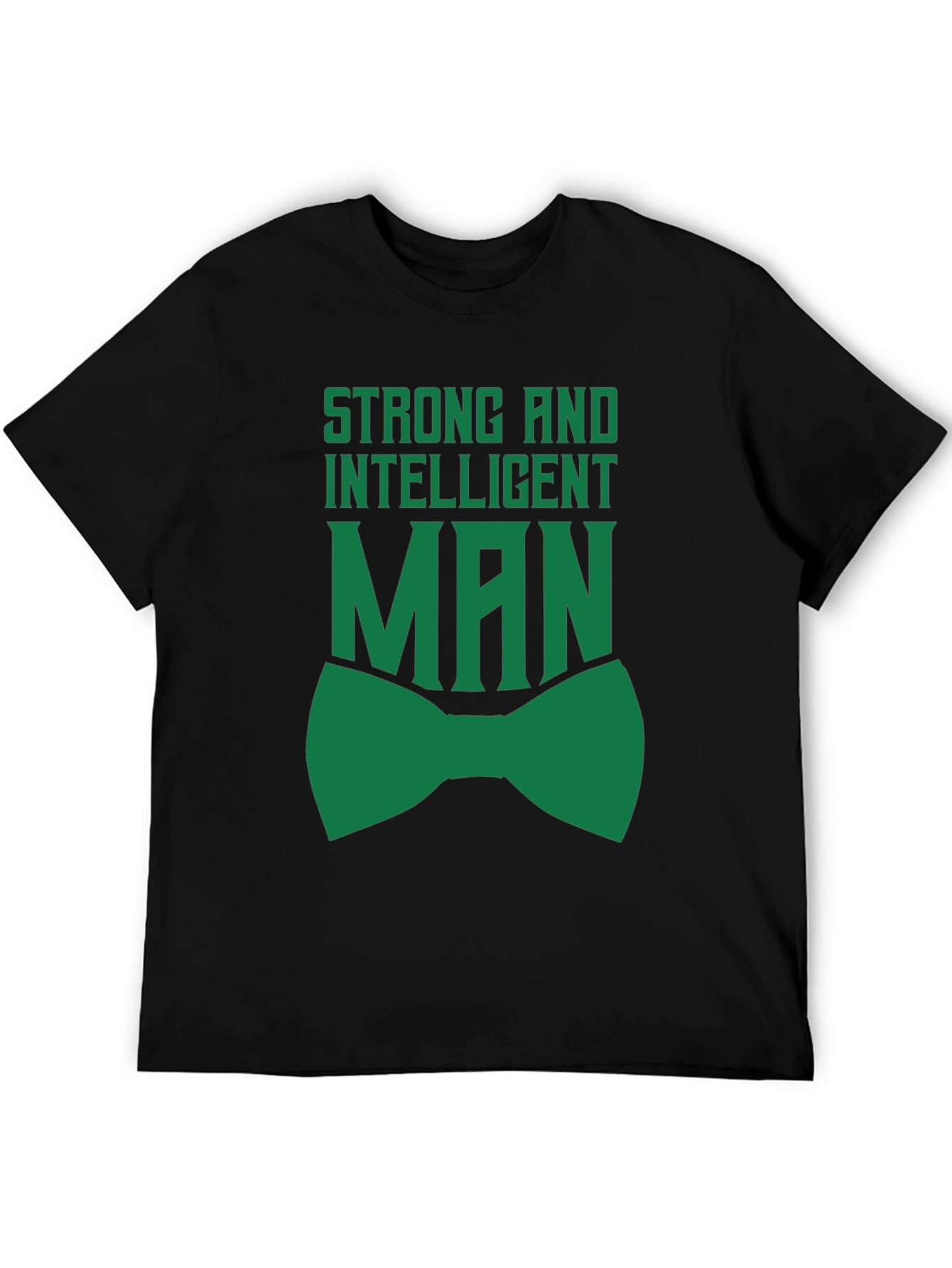 Strong Intelligent Man T-Shirt Black