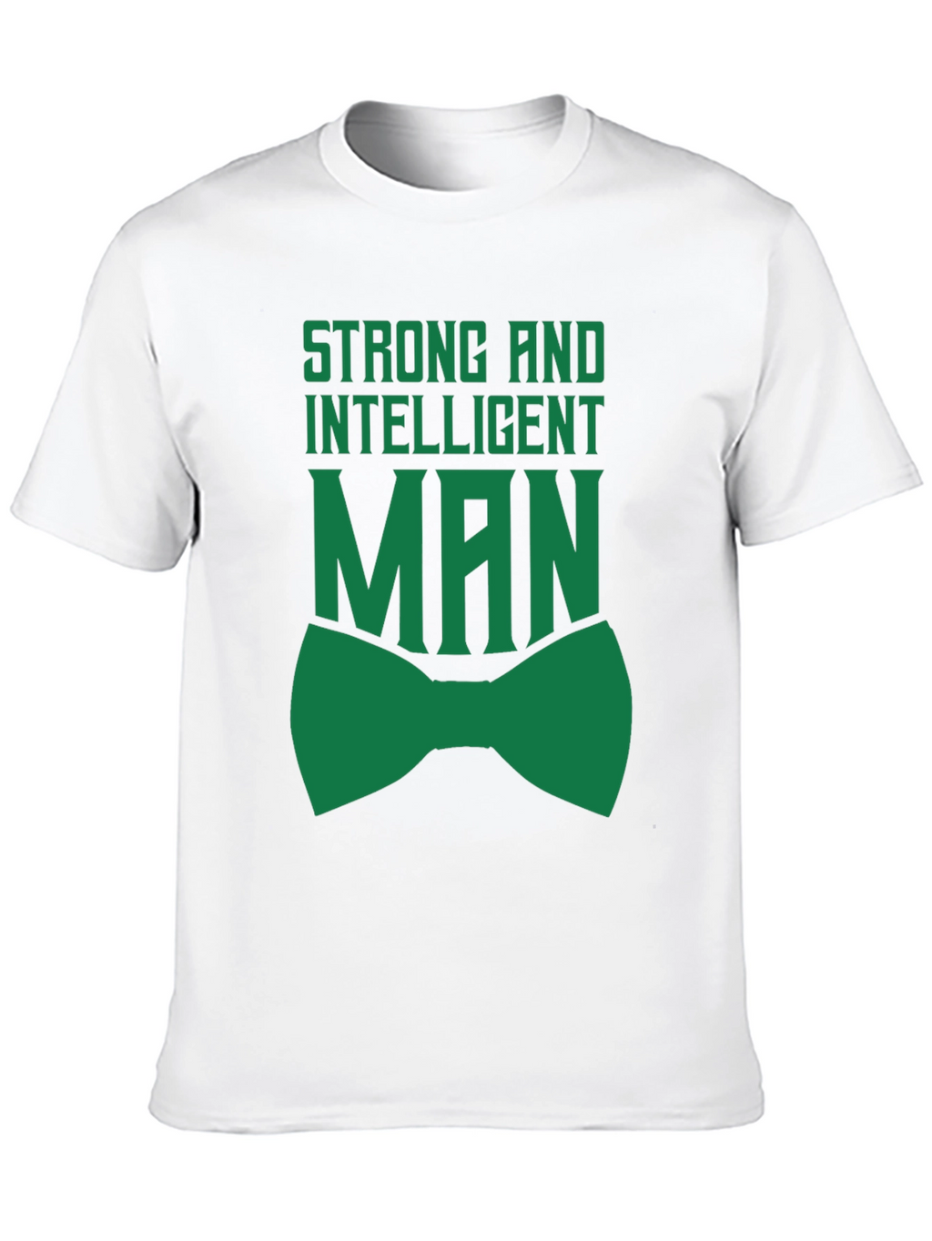 Strong Intelligent Man T-Shirt Black