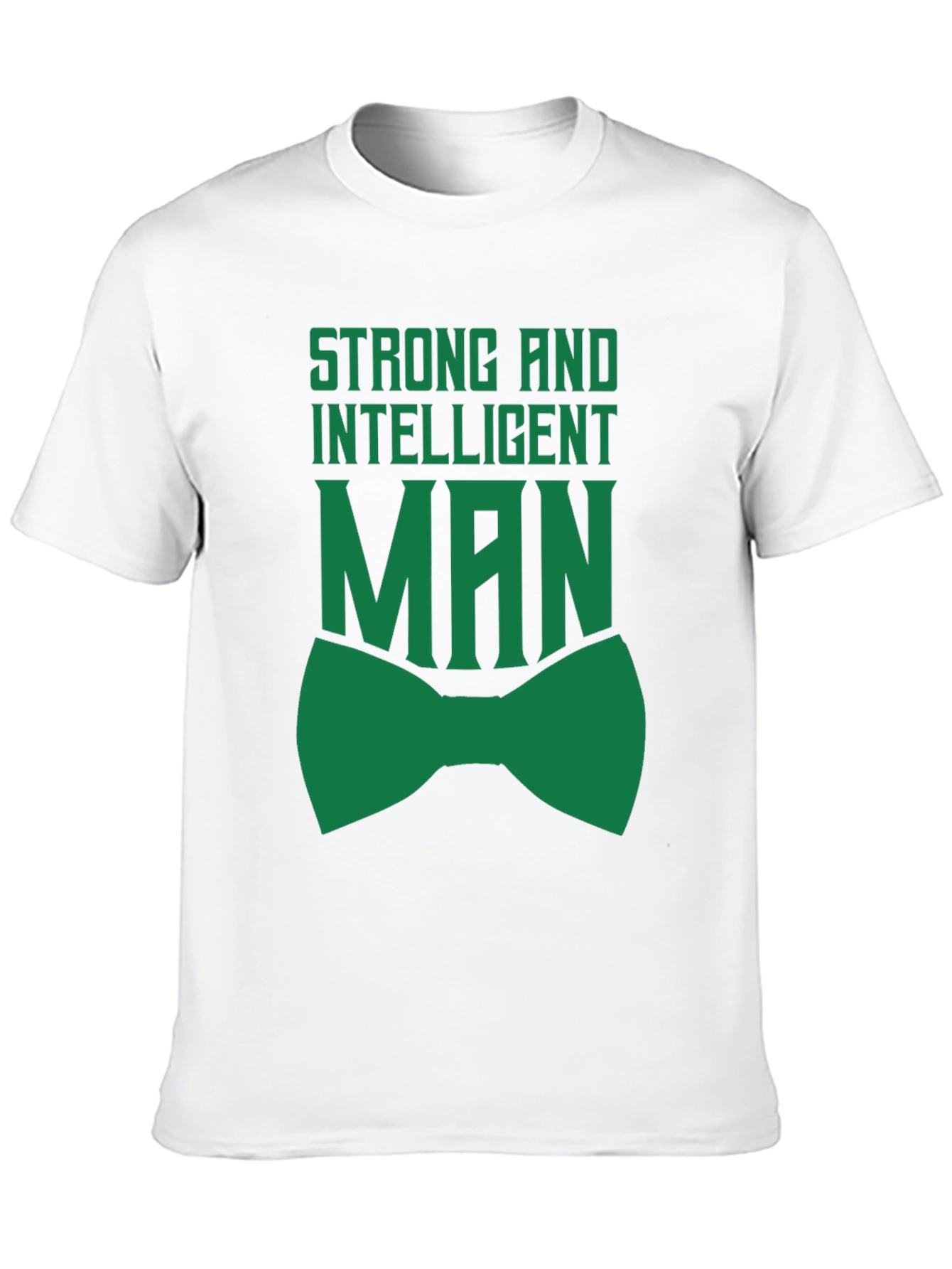 Strong Intelligent Man T-Shirt Black