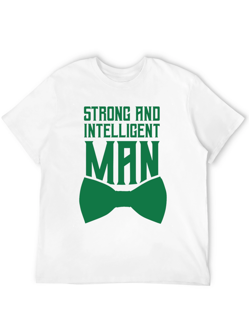 Strong Intelligent Man T-Shirt Black