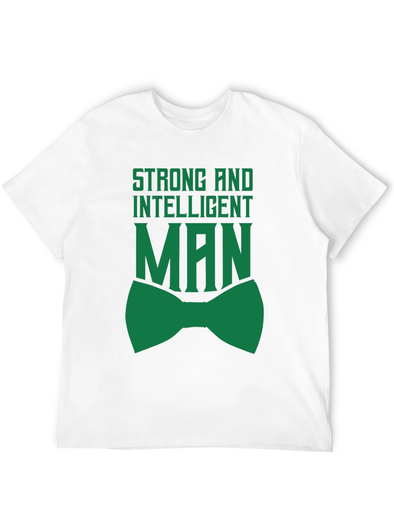 Strong Intelligent Man T-Shirt Black