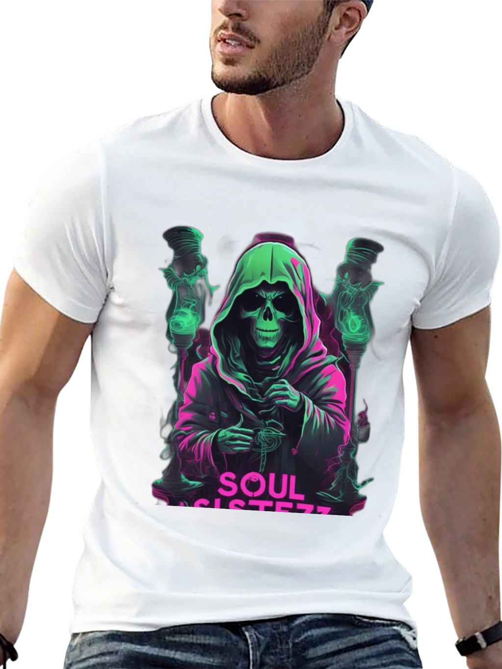 Soul Sisters Graphic Tee - Ethereal Reaper Design
