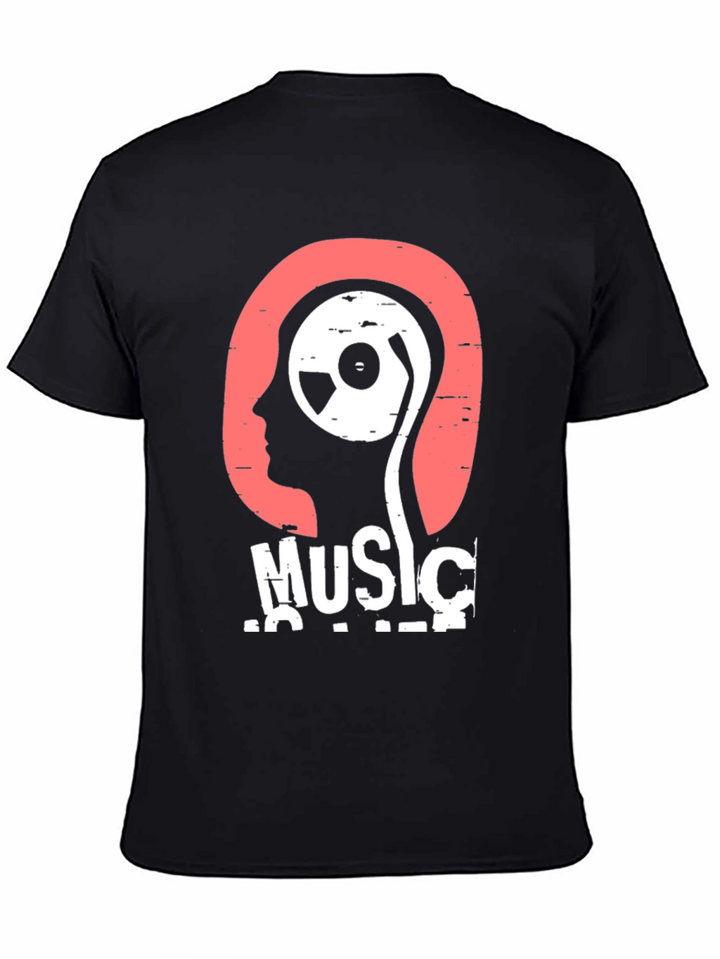 Music is Life T-Shirt - Stylish Graphic Tee