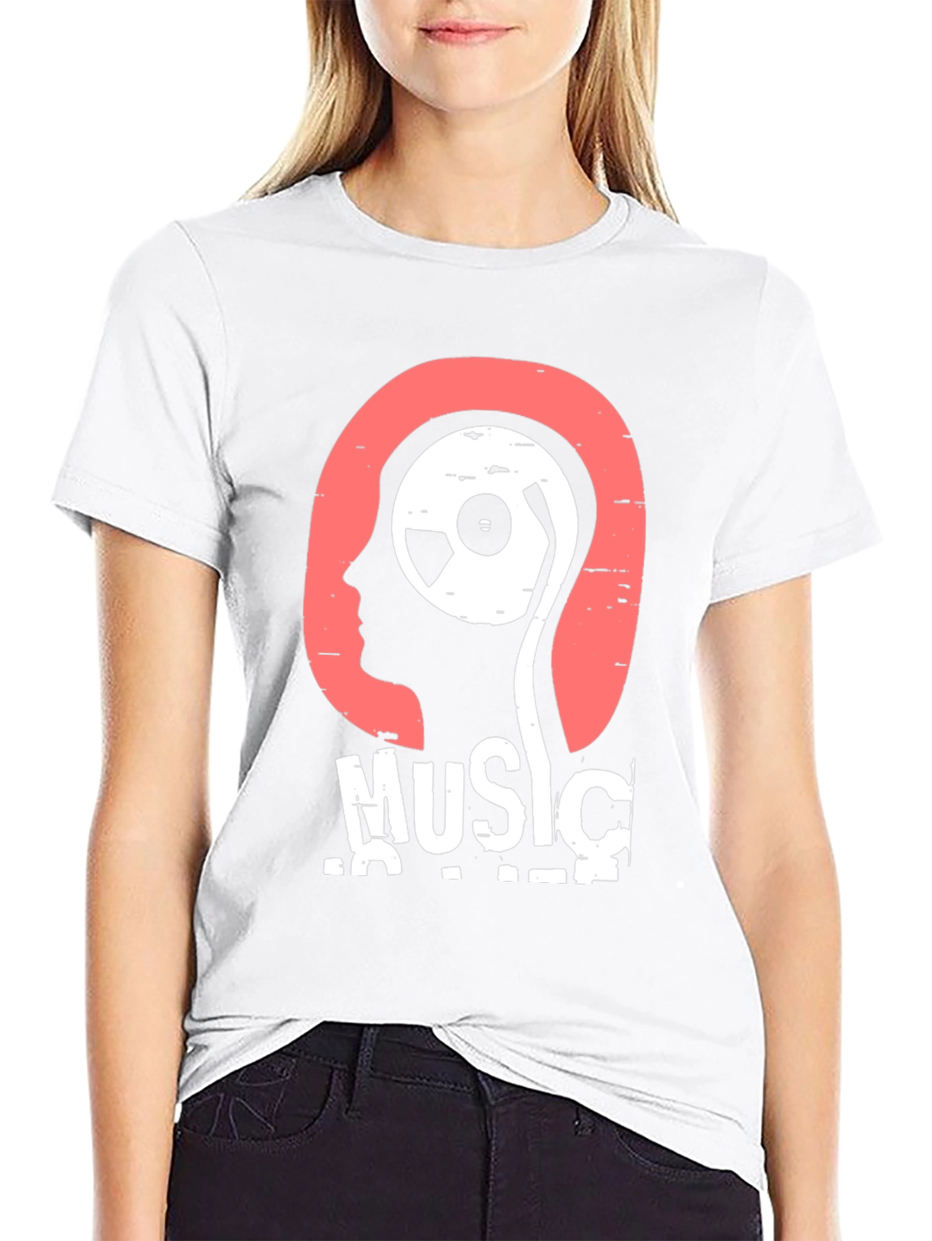 Music is Life T-Shirt - Stylish Graphic Tee