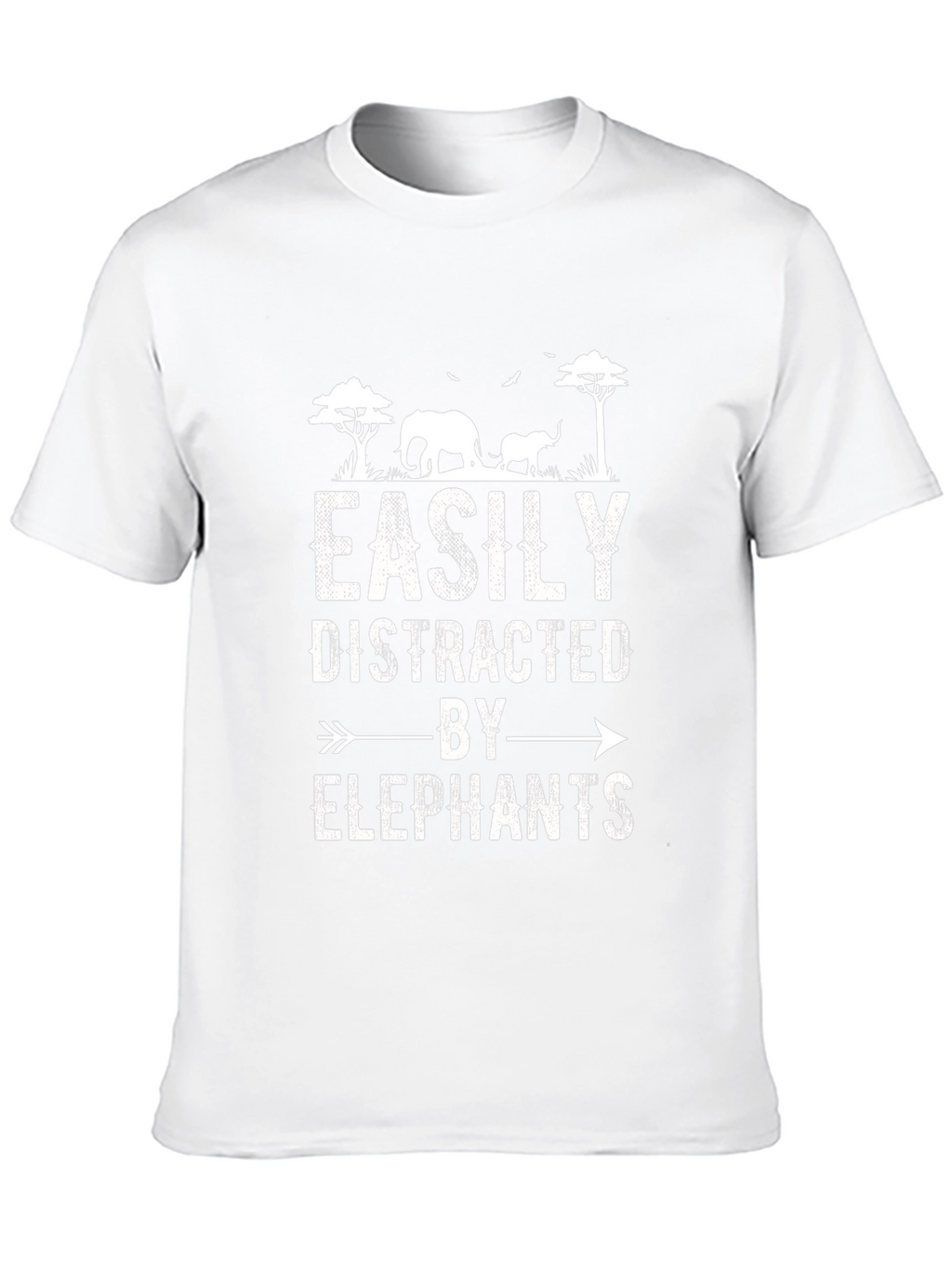 Easily Distracted by Elephants T-Shirt