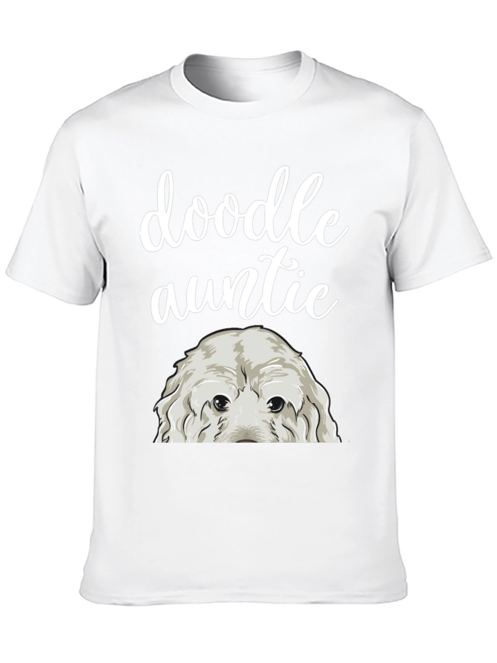 Doodle Auntie T-Shirt | Goldendoodle Dog Lover Tee