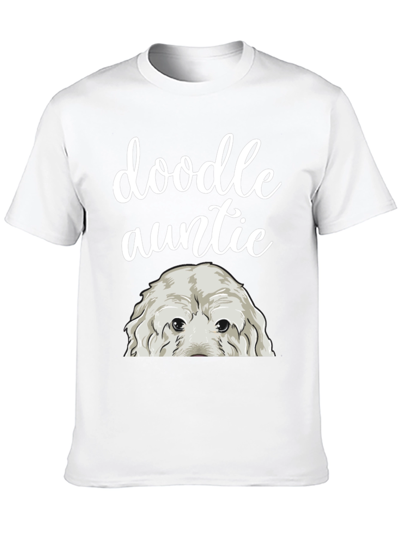 Doodle Auntie T-Shirt | Goldendoodle Dog Lover Tee