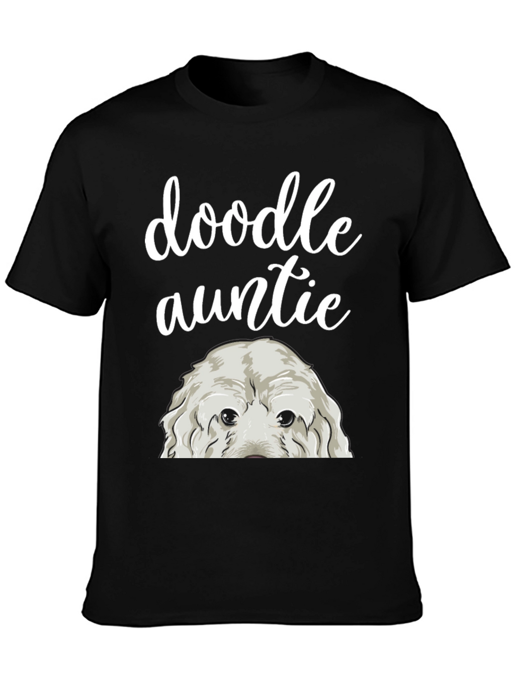 Doodle Auntie T-Shirt | Goldendoodle Dog Lover Tee