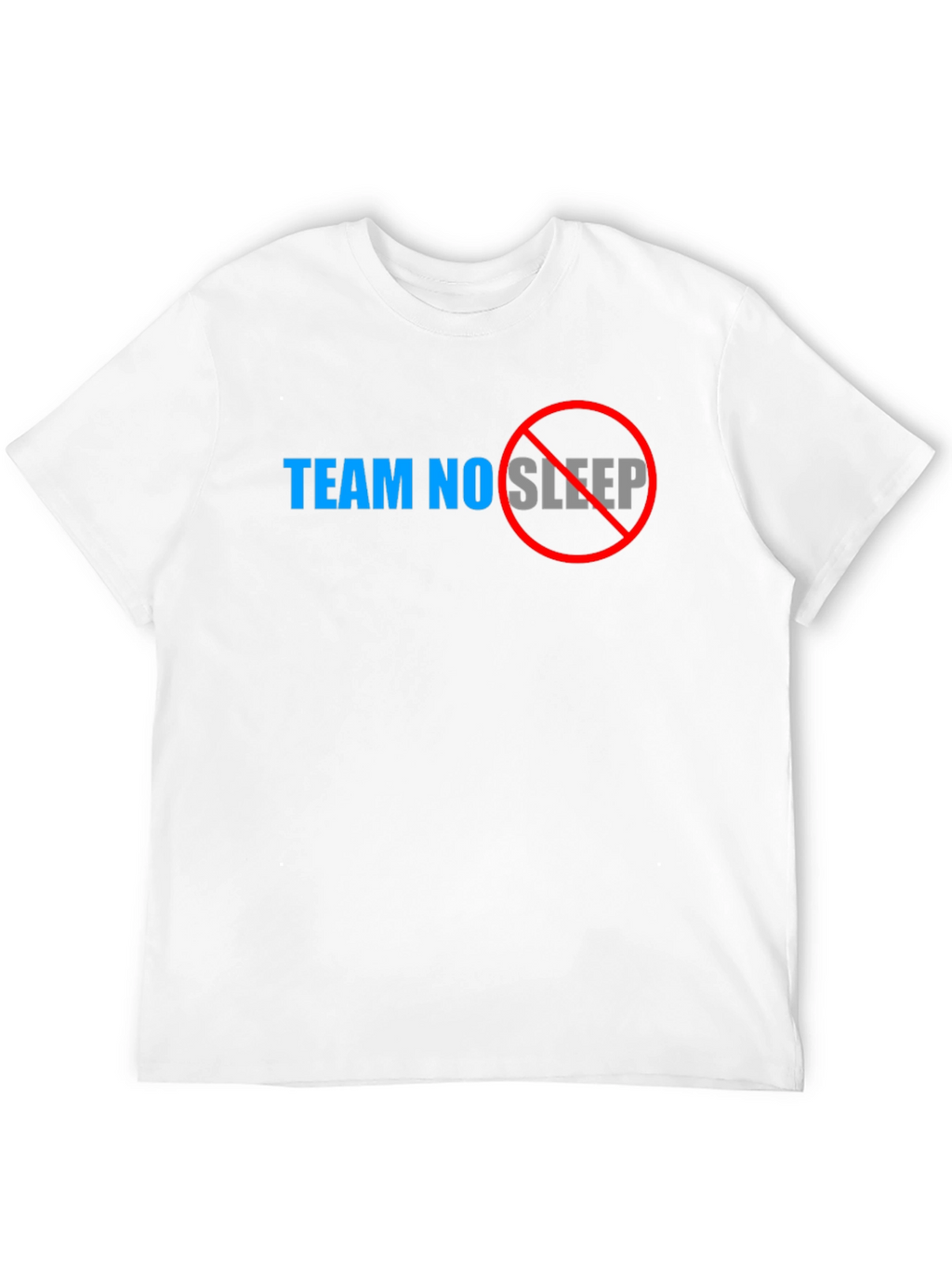 Team No Sleep Graphic Tee - Black Cotton Shirt