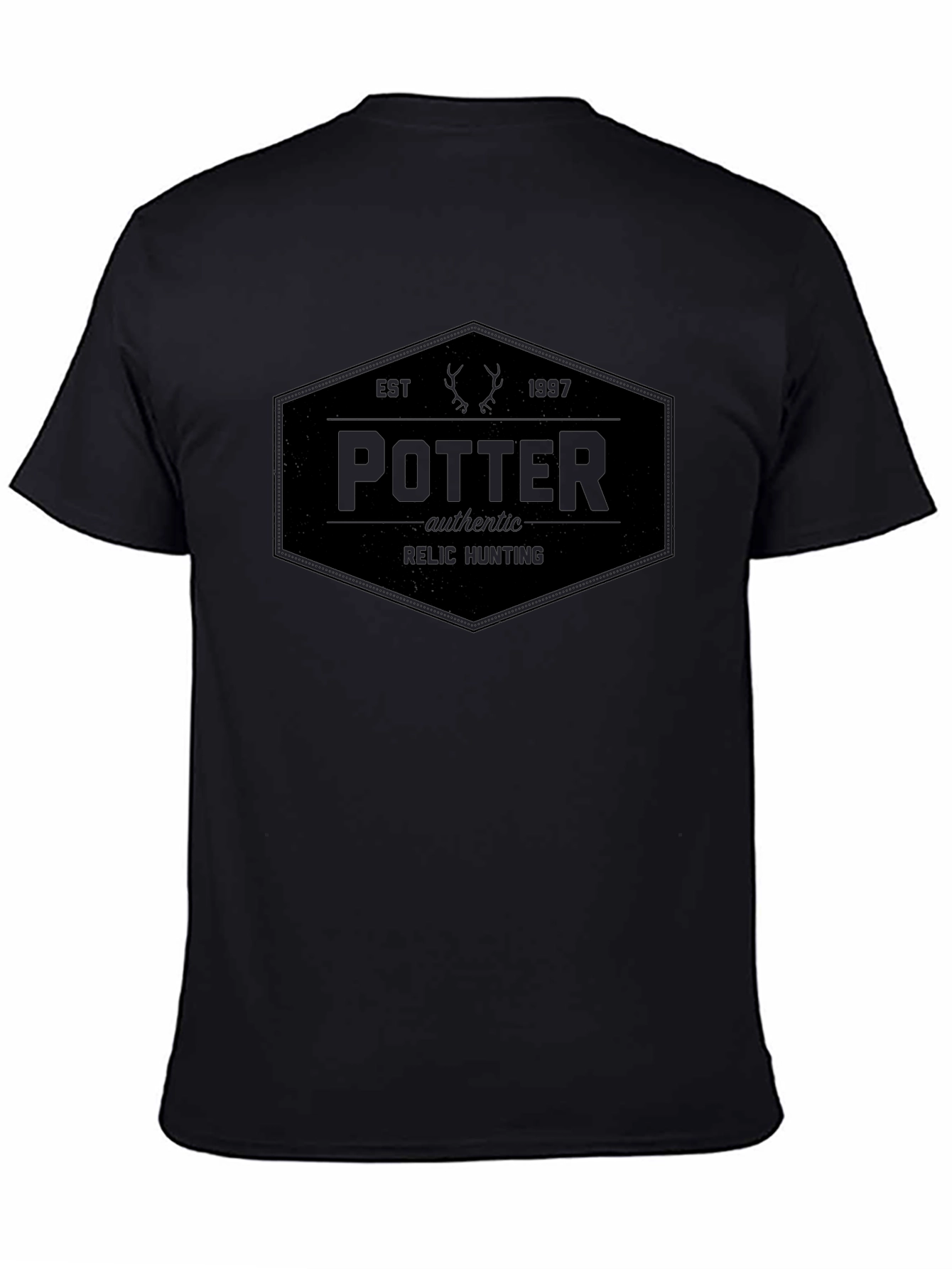 Potter Relic Hunting Tee - Authentic Vintage Design