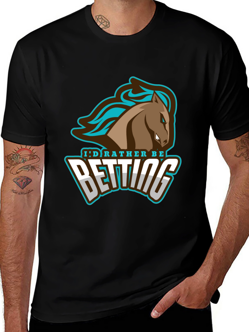 Id Rather Be Betting T-Shirt