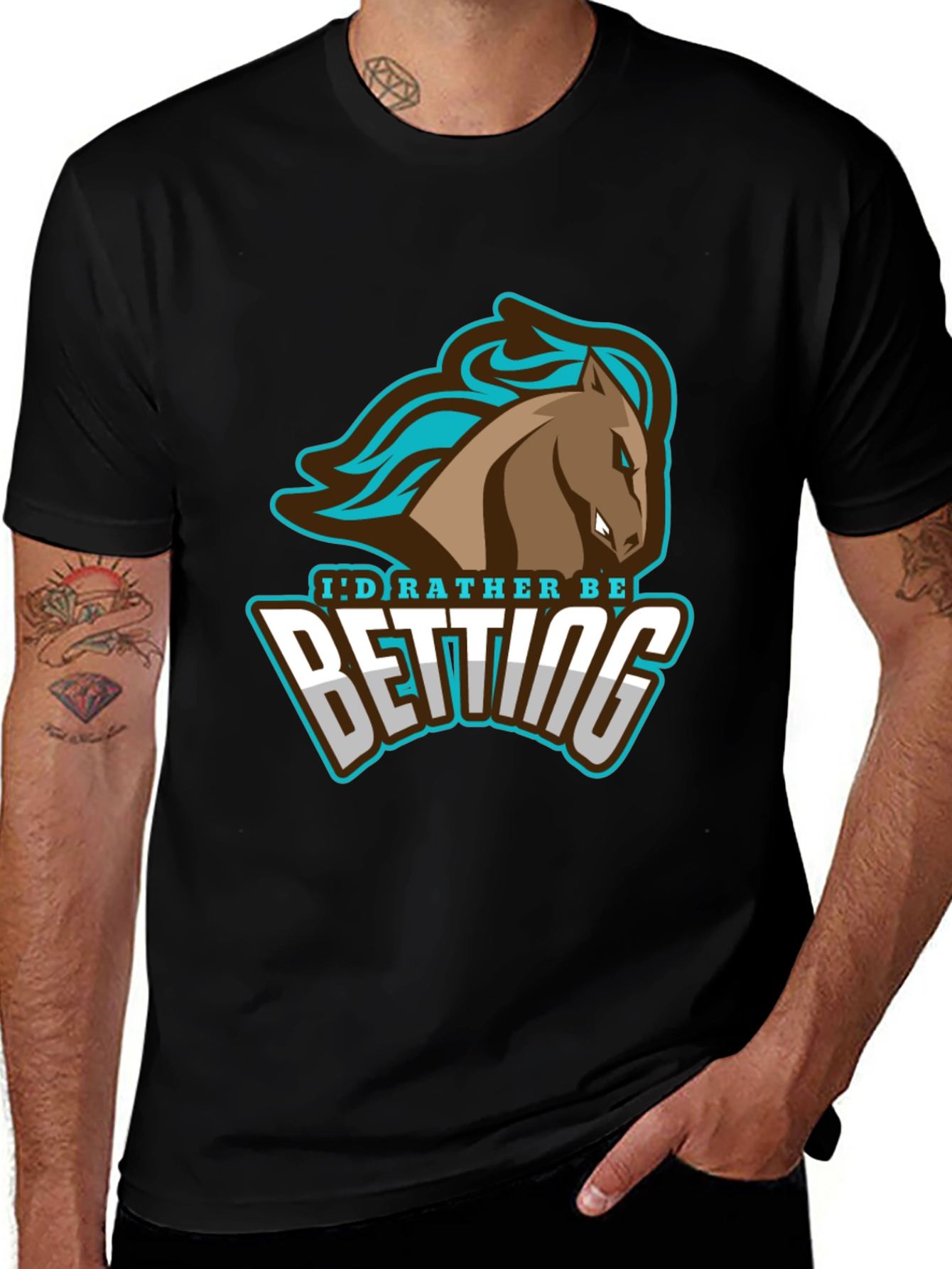 Id Rather Be Betting T-Shirt