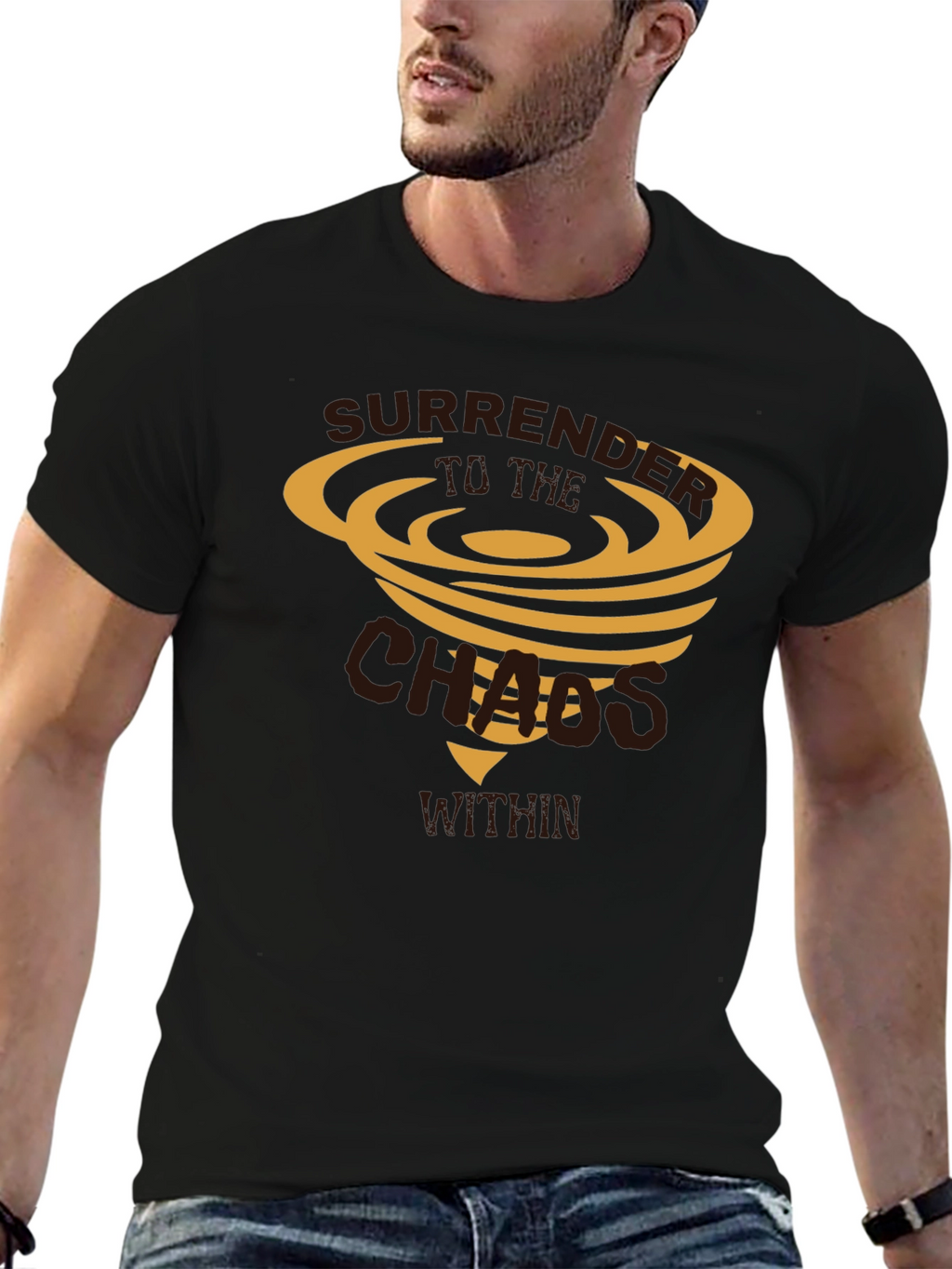 Surrender To Chaos Within Graphic Tee