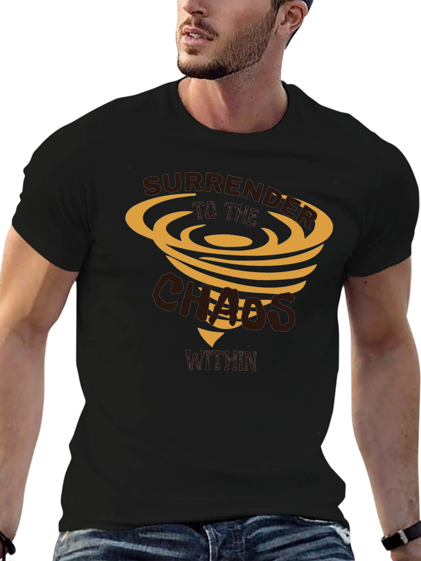 Surrender To Chaos Within Graphic Tee