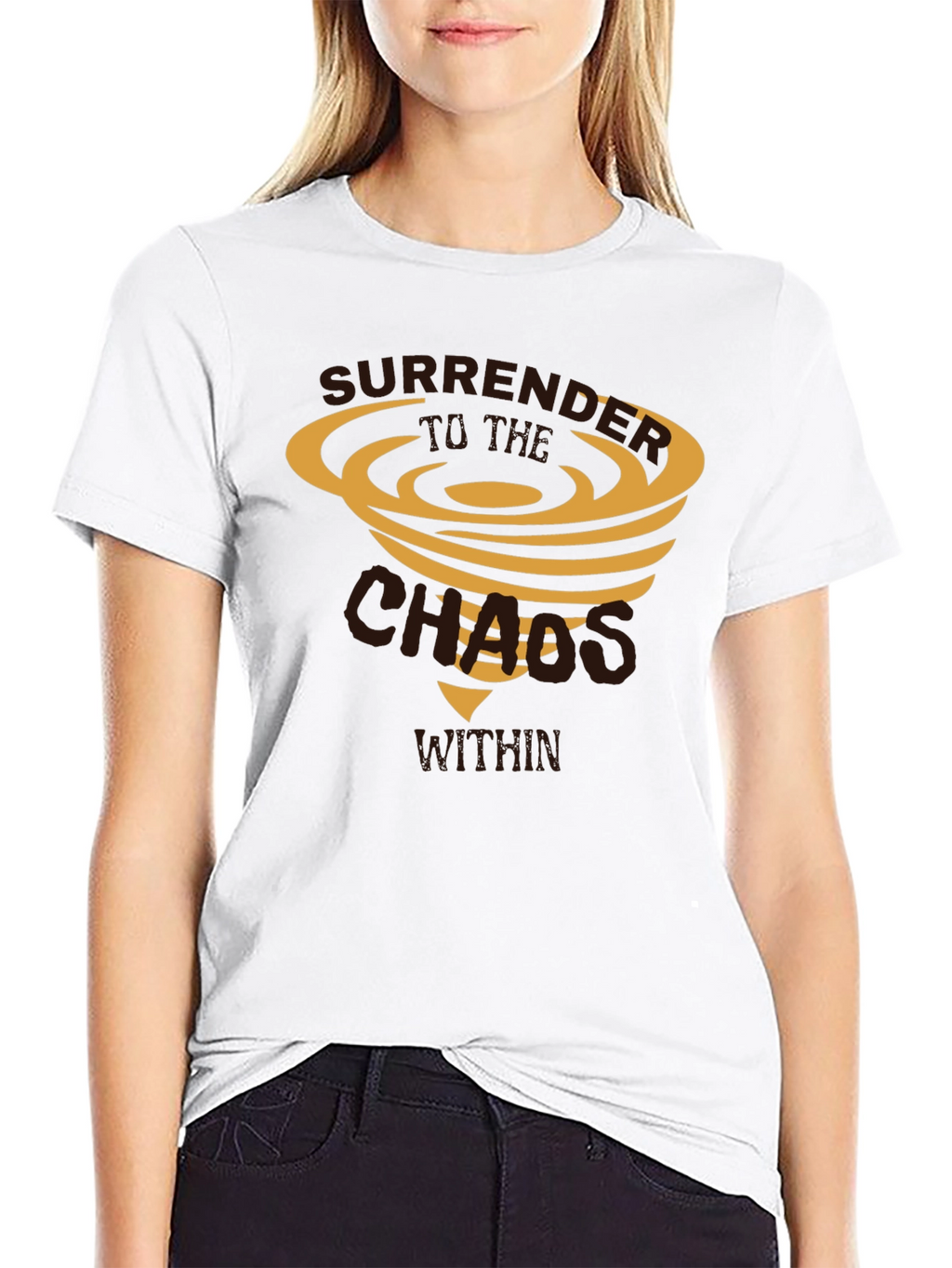 Surrender To Chaos Within Graphic Tee