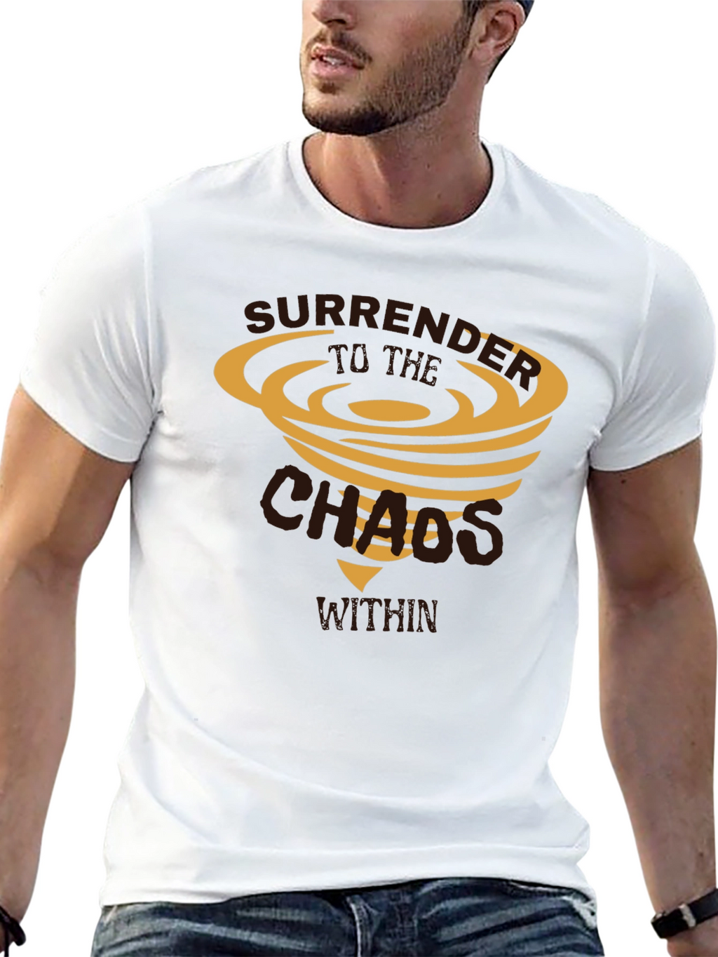 Surrender To Chaos Within Graphic Tee