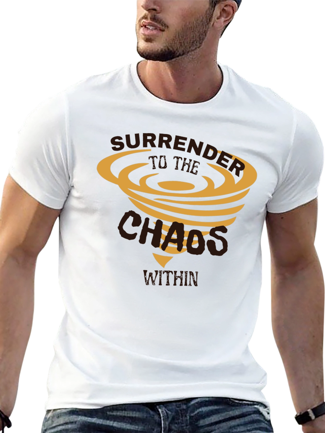 Surrender To Chaos Within Graphic Tee