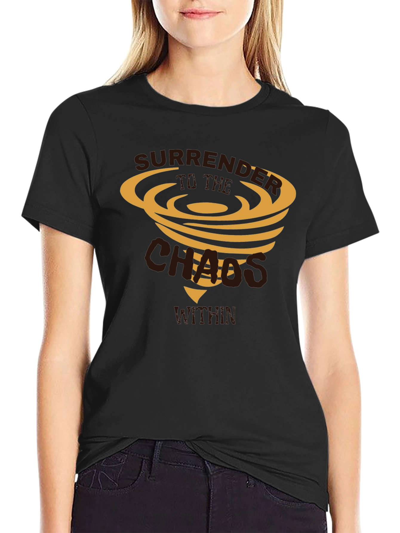 Surrender To Chaos Within Graphic Tee