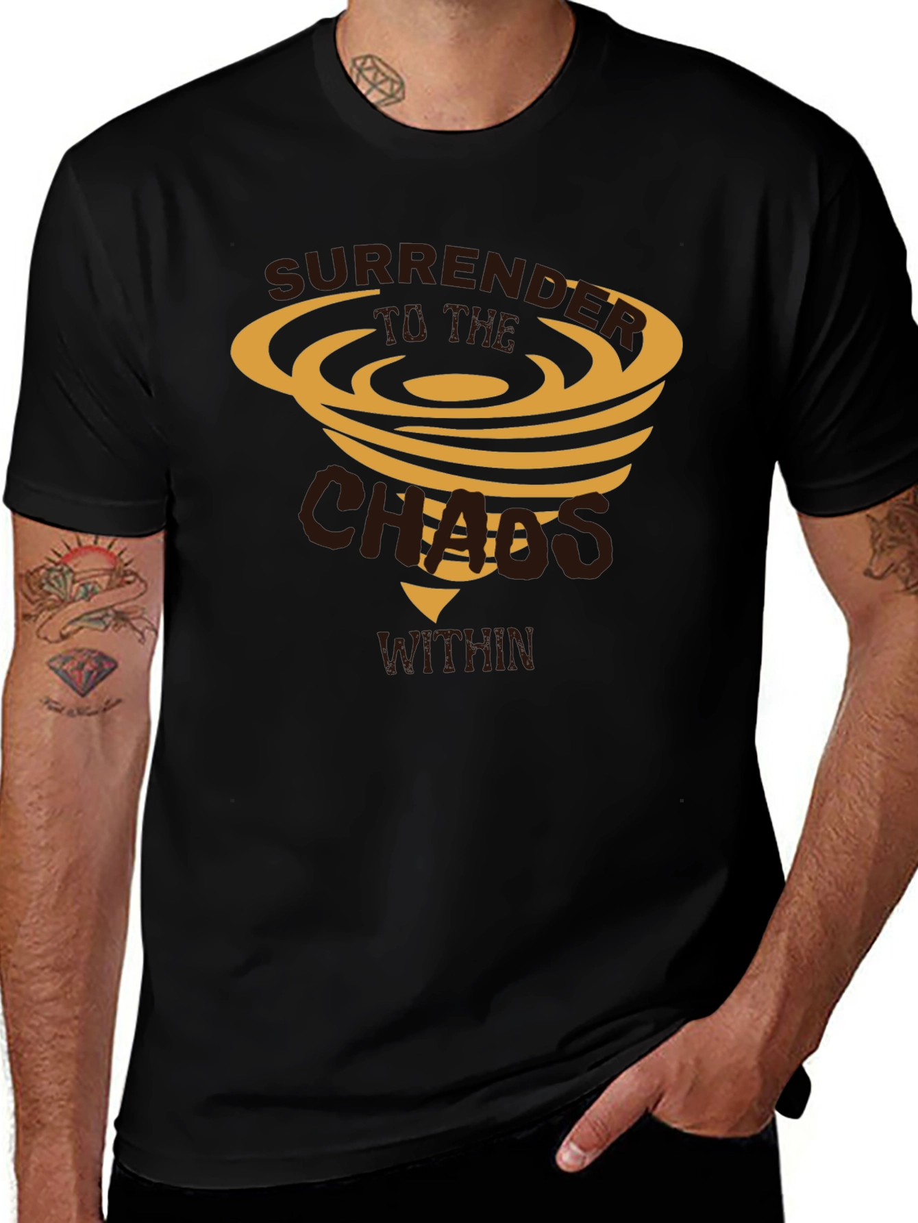 Surrender To Chaos Within Graphic Tee