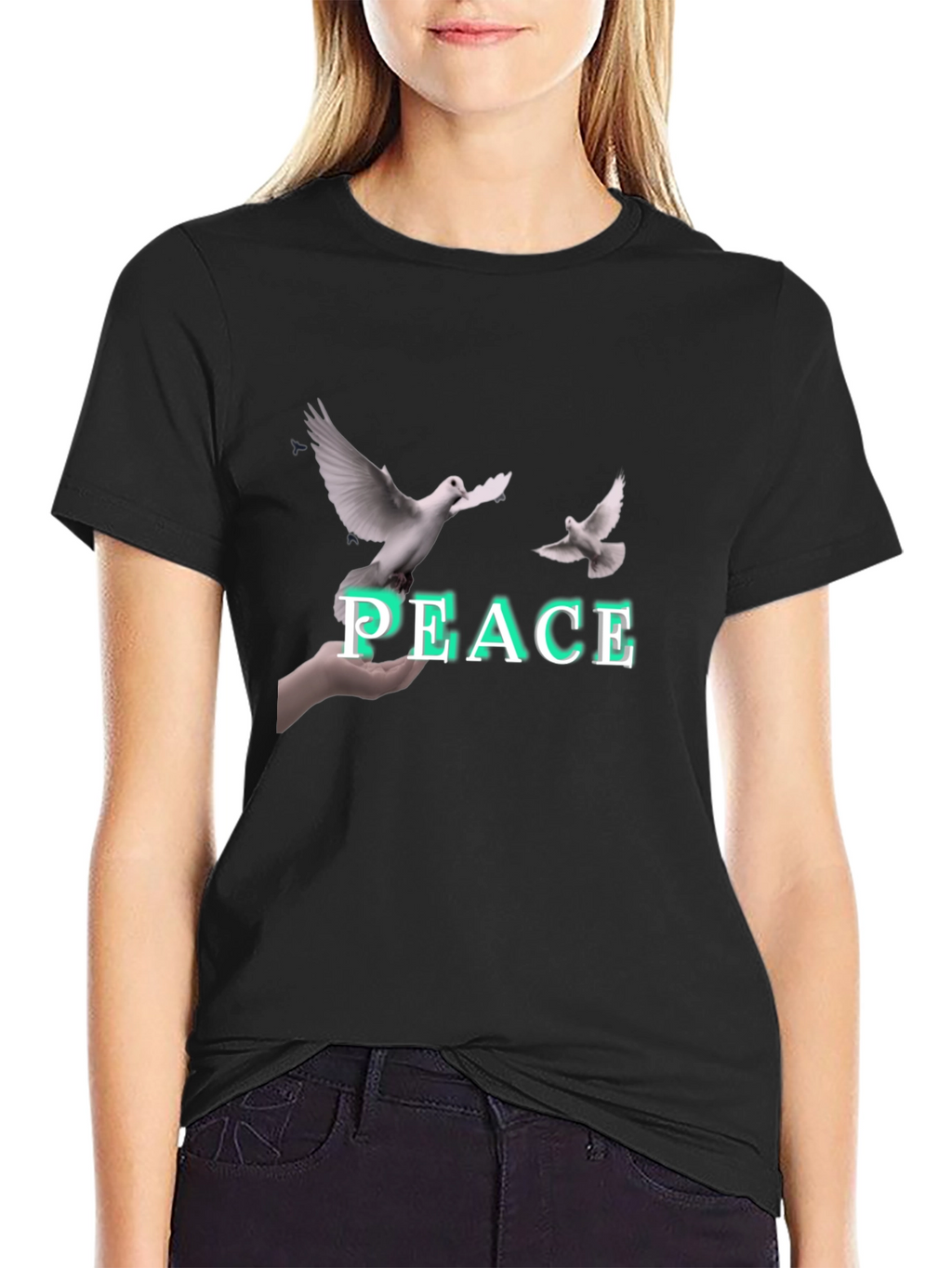 Peace Dove Graphic T-Shirt