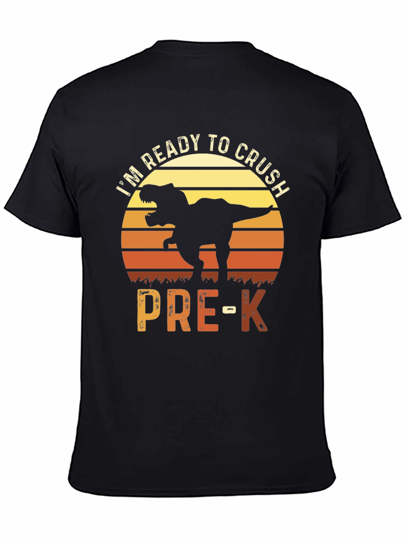 Ready to Crush Pre-K Dinosaur T-Shirt