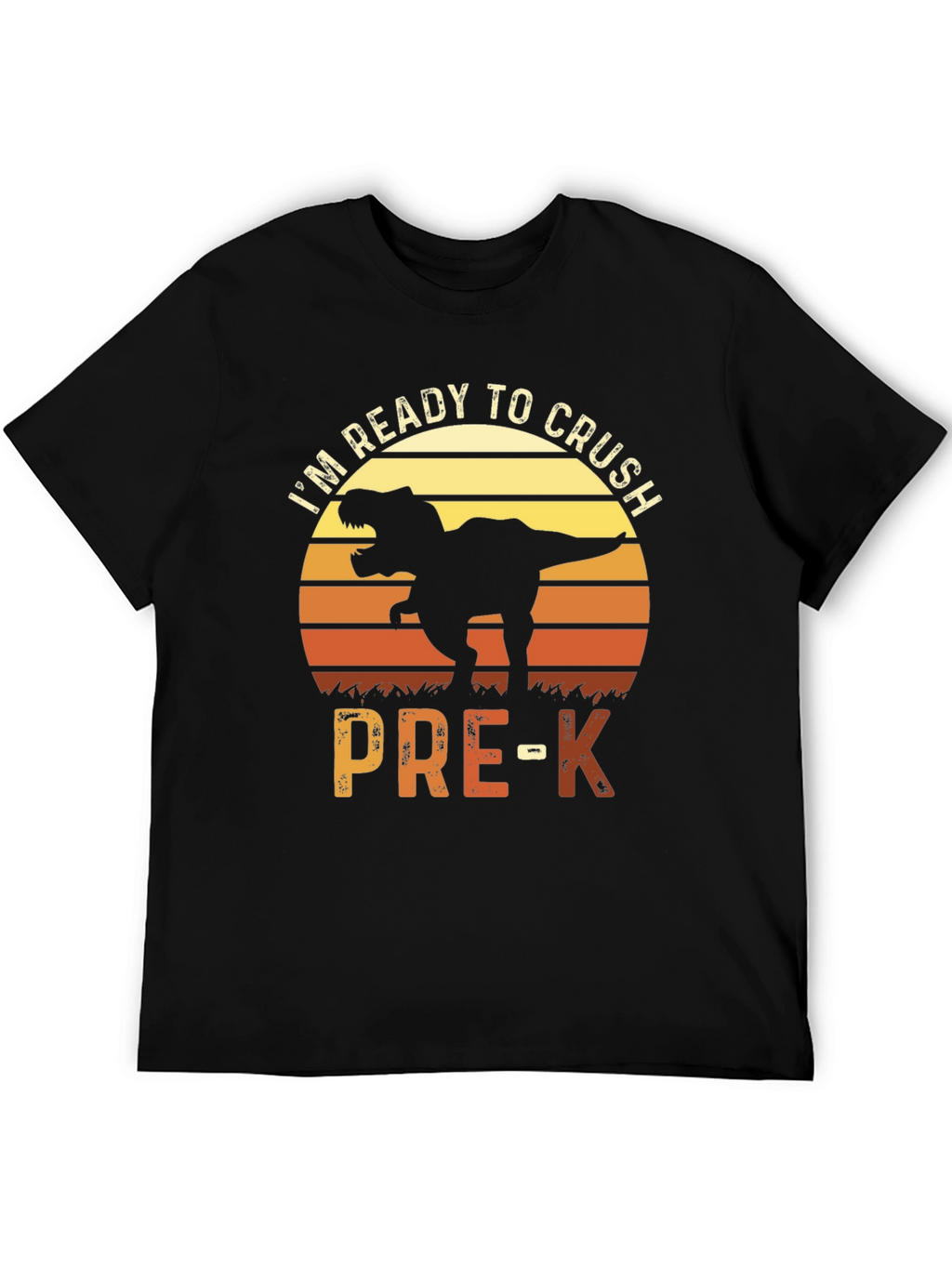 Ready to Crush Pre-K Dinosaur T-Shirt