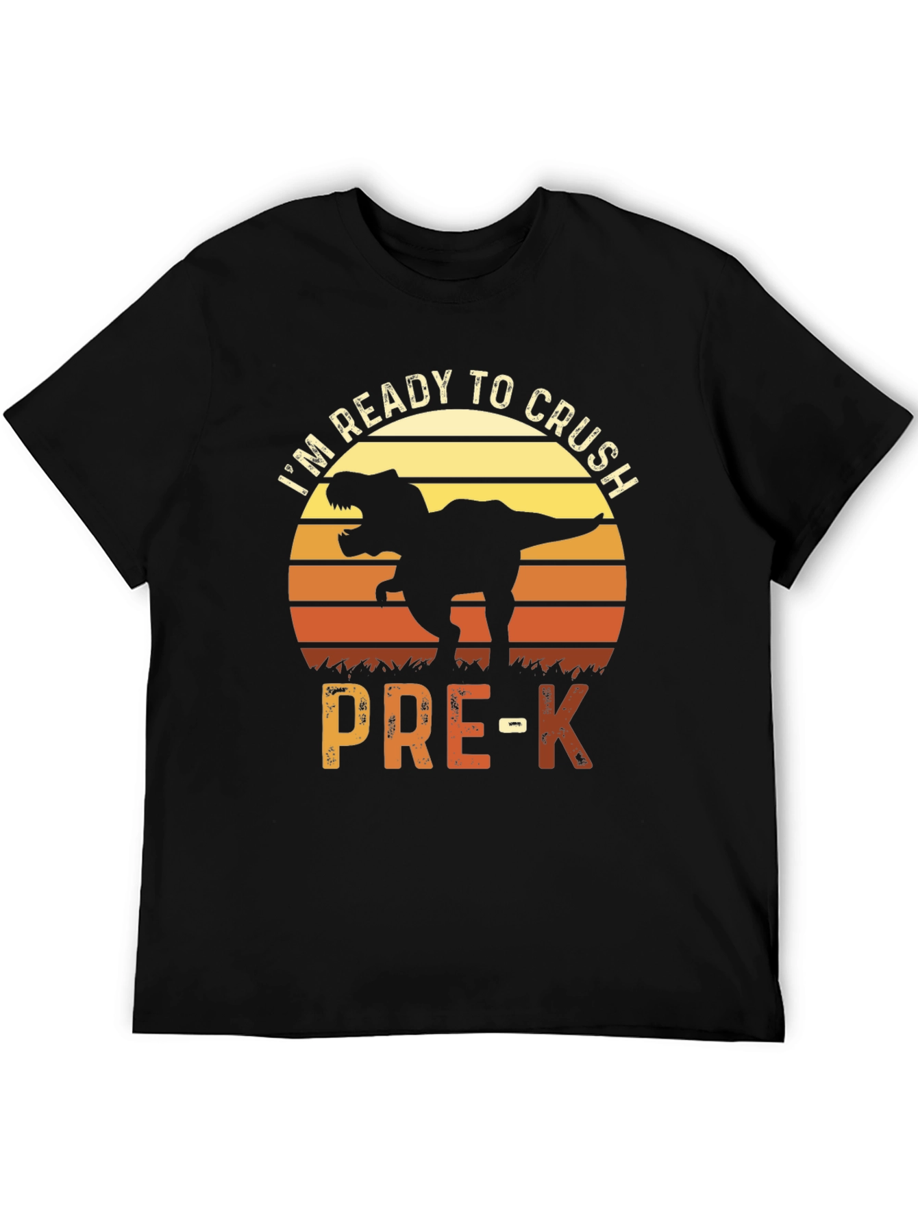 Ready to Crush Pre-K Dinosaur T-Shirt