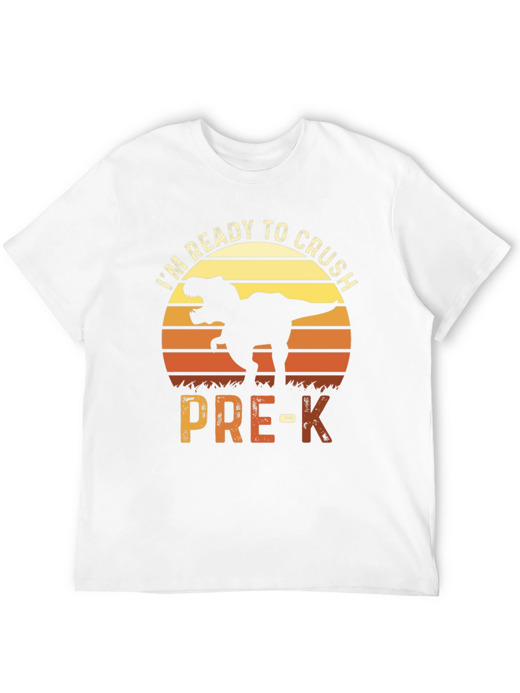 Ready to Crush Pre-K Dinosaur T-Shirt