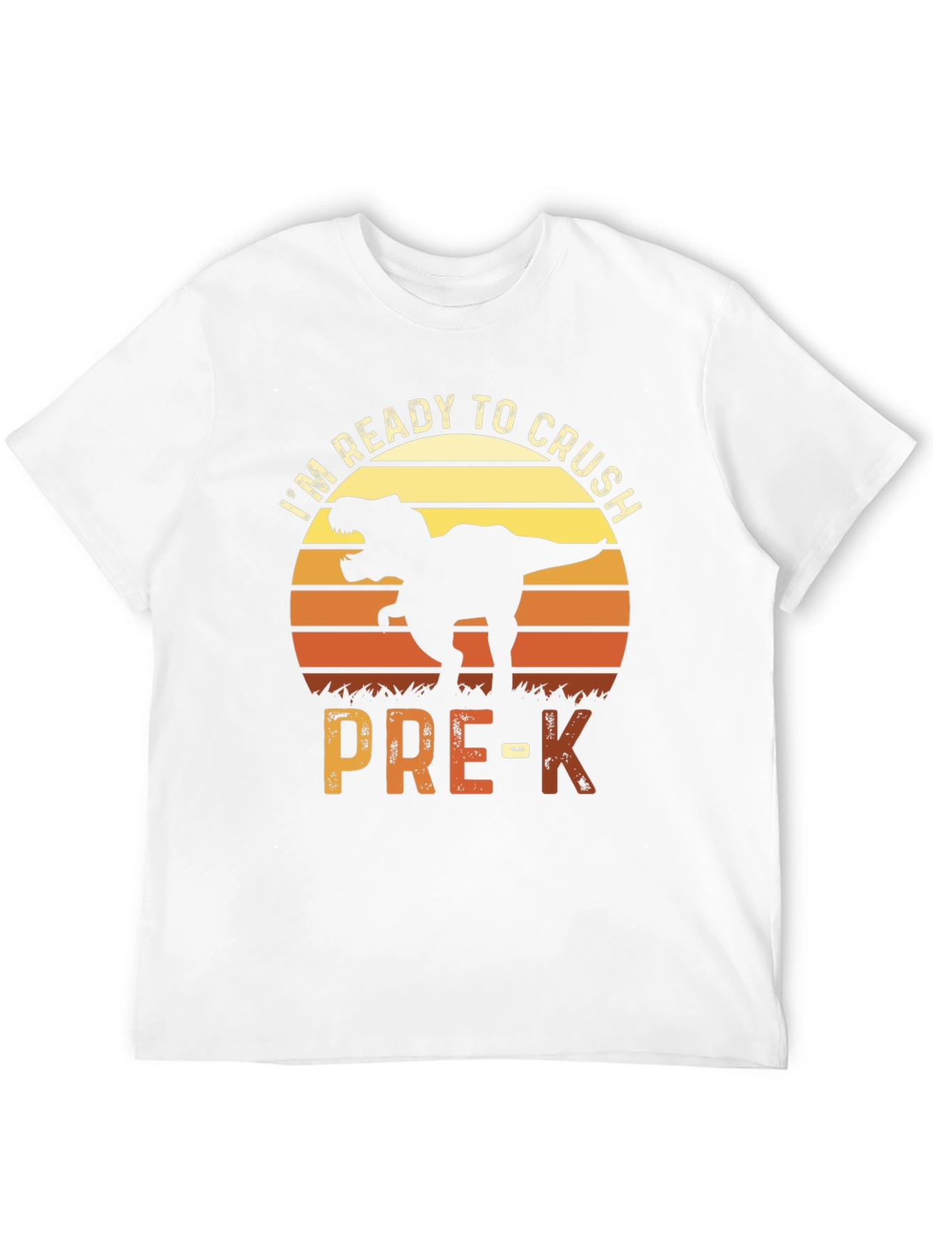 Ready to Crush Pre-K Dinosaur T-Shirt