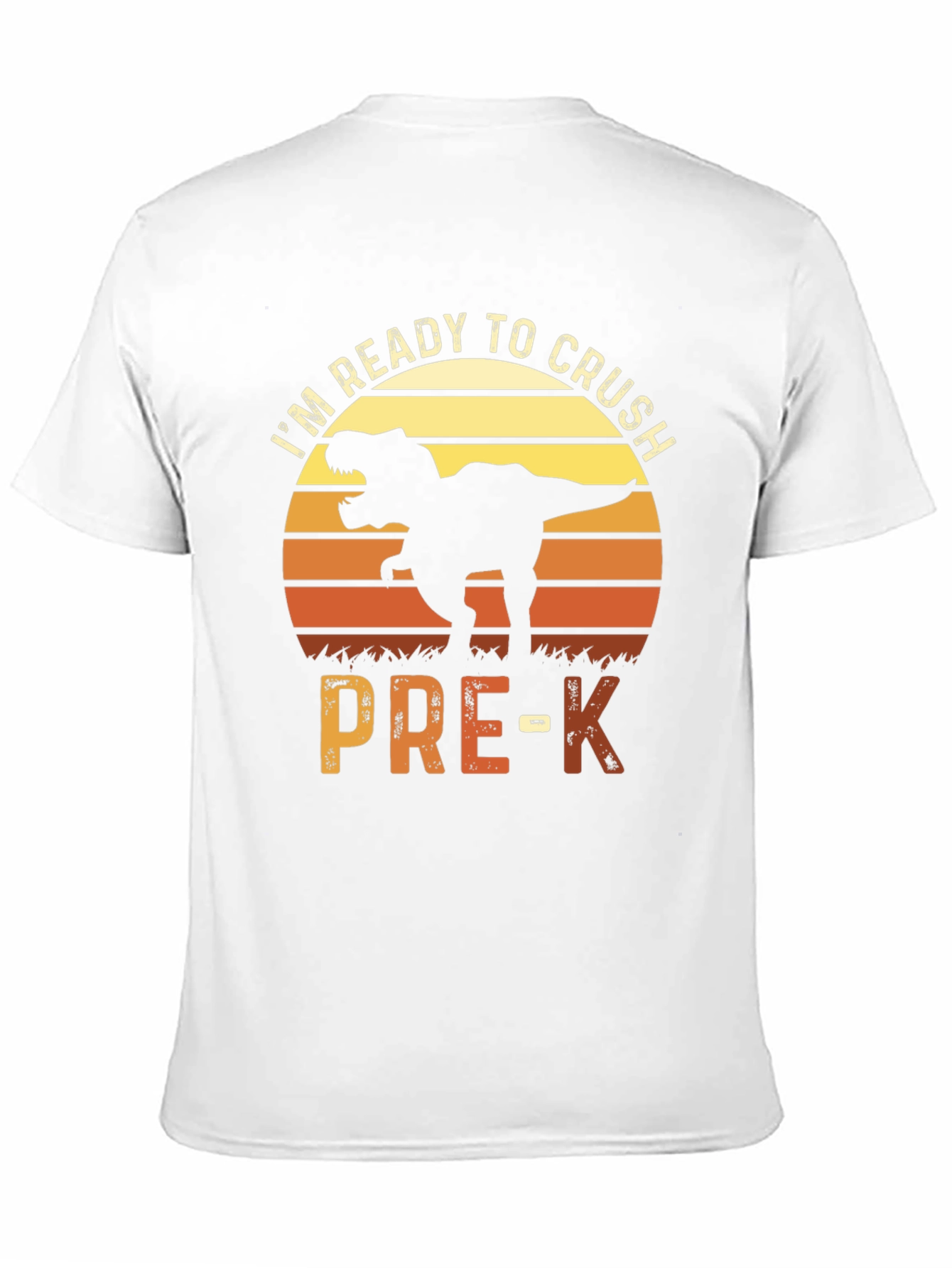Ready to Crush Pre-K Dinosaur T-Shirt