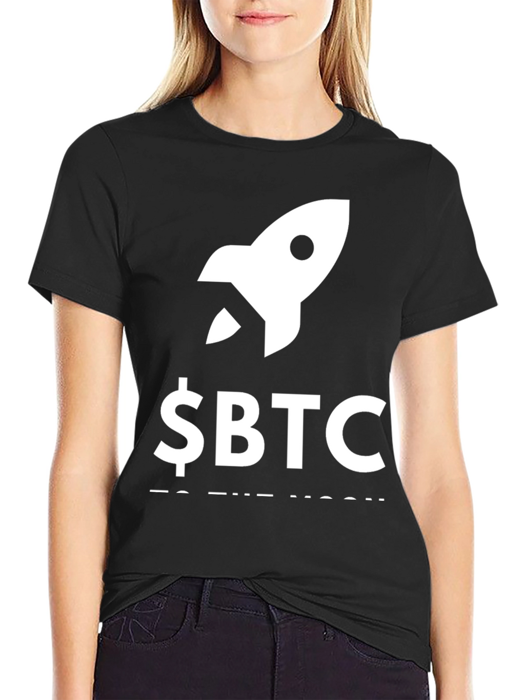 Bitcoin Rocket T-Shirt - To the Moon!
