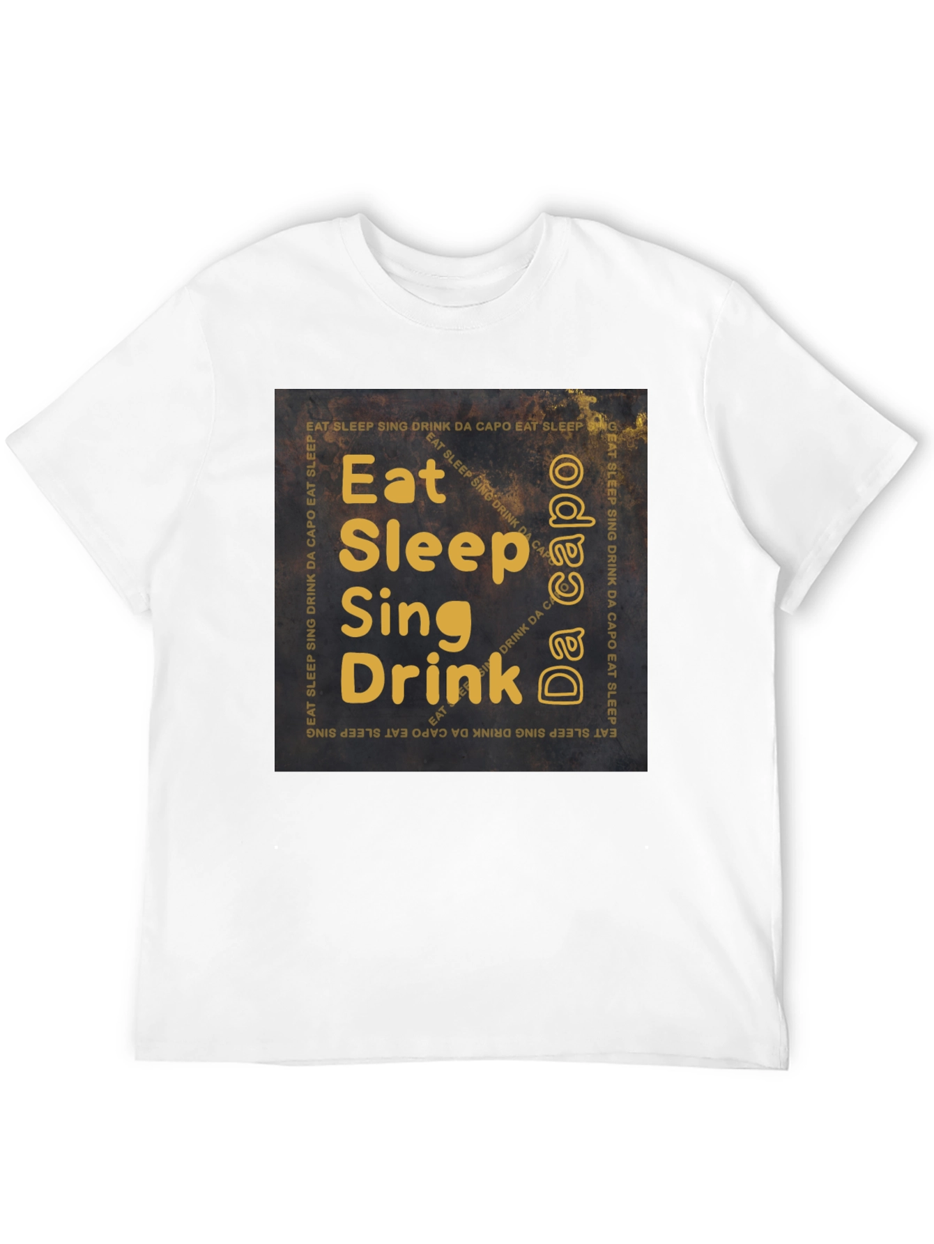 Eat Sleep Sing Drink T-Shirt - Musicians Daily Life