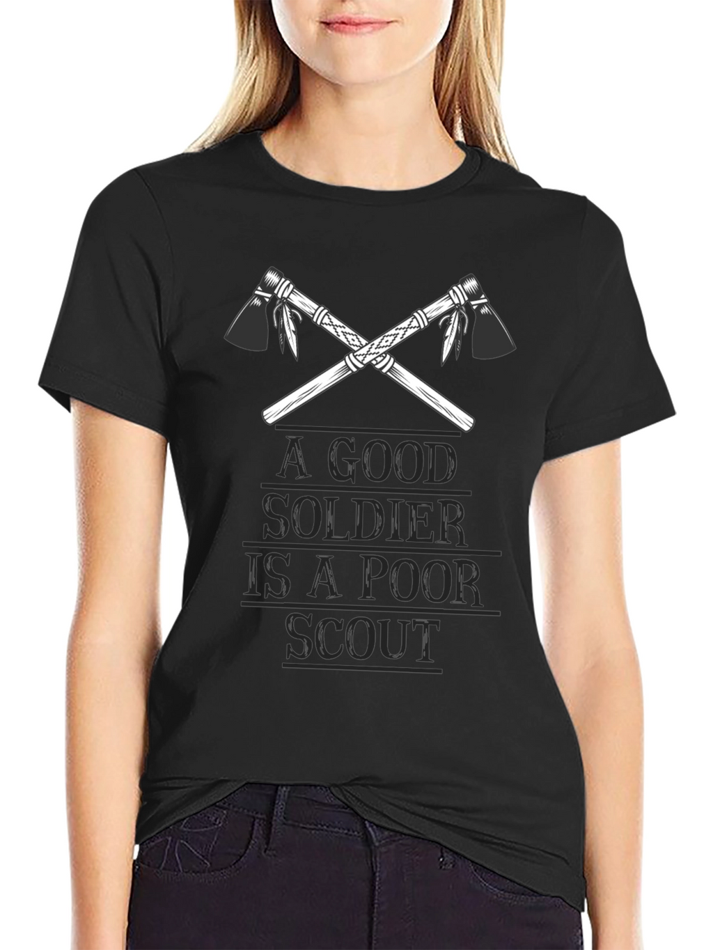 A Good Soldier is A Poor Scout T-Shirt