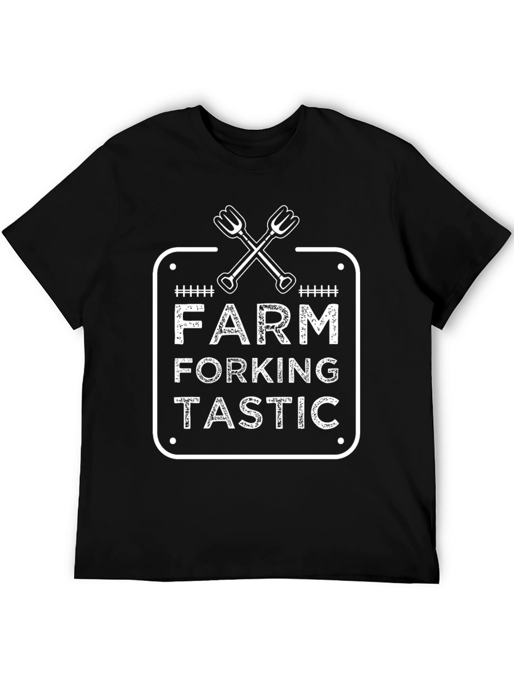 Farm Forking Tastic Graphic Tee - Black
