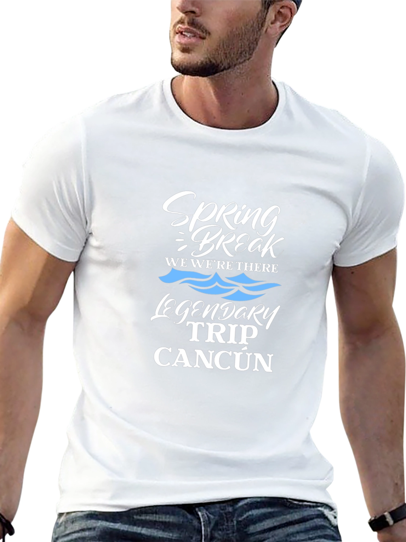 Spring Break Cancun Trip Black T-Shirt