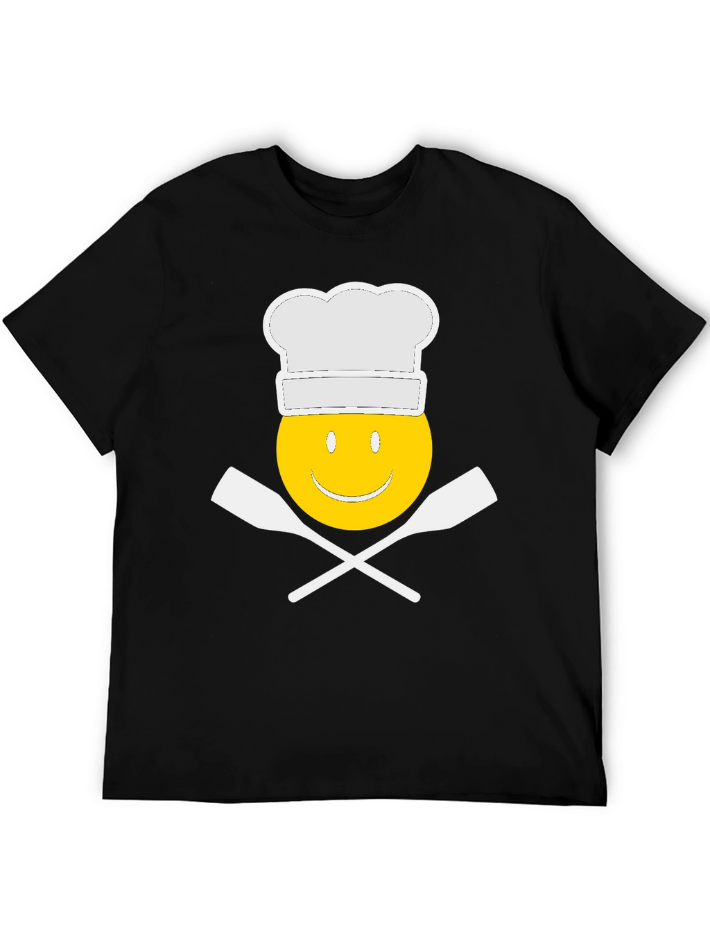 Chef Emoji Graphic T-Shirt Funny Cooking Tee