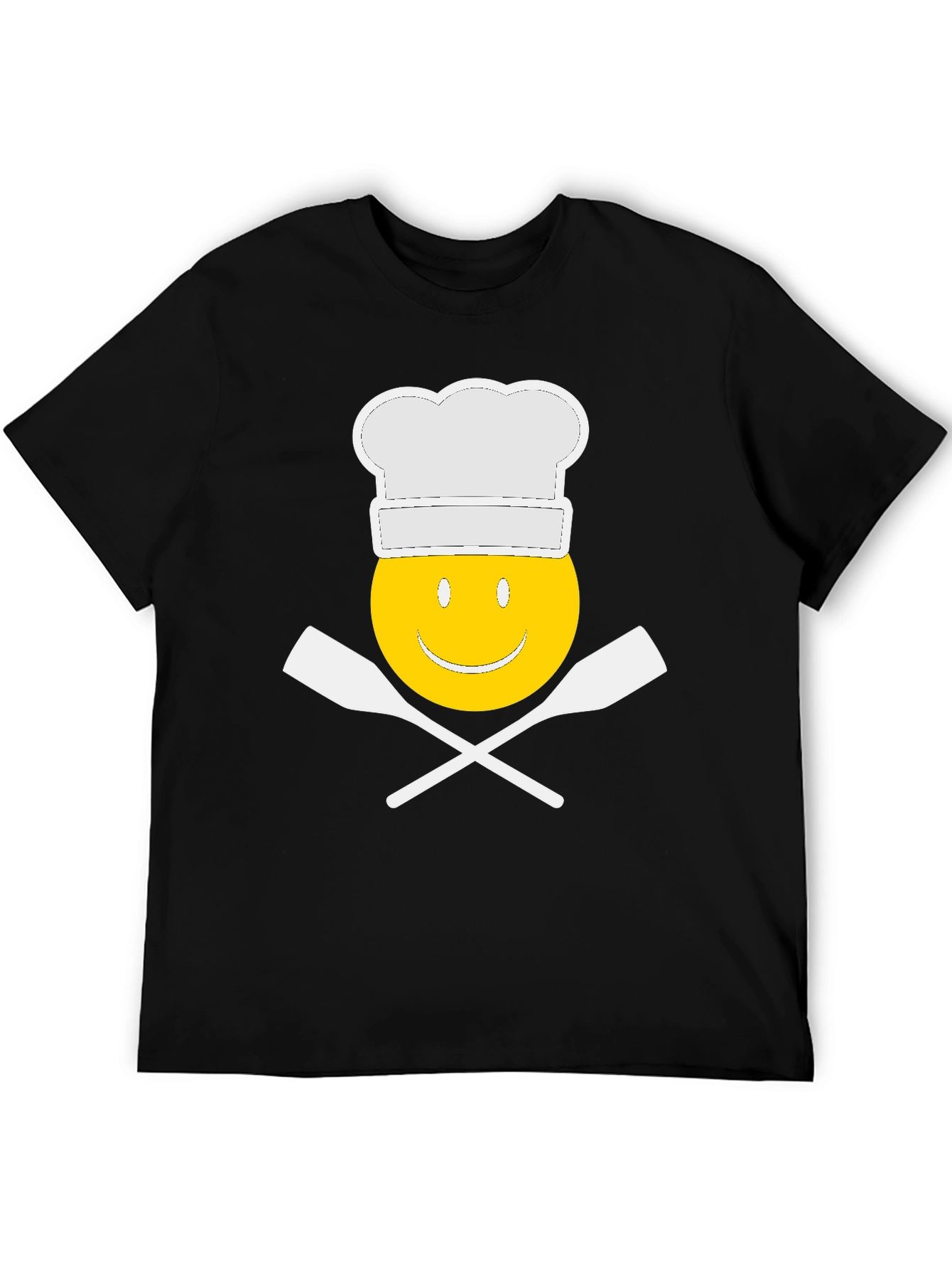 Chef Emoji Graphic T-Shirt Funny Cooking Tee
