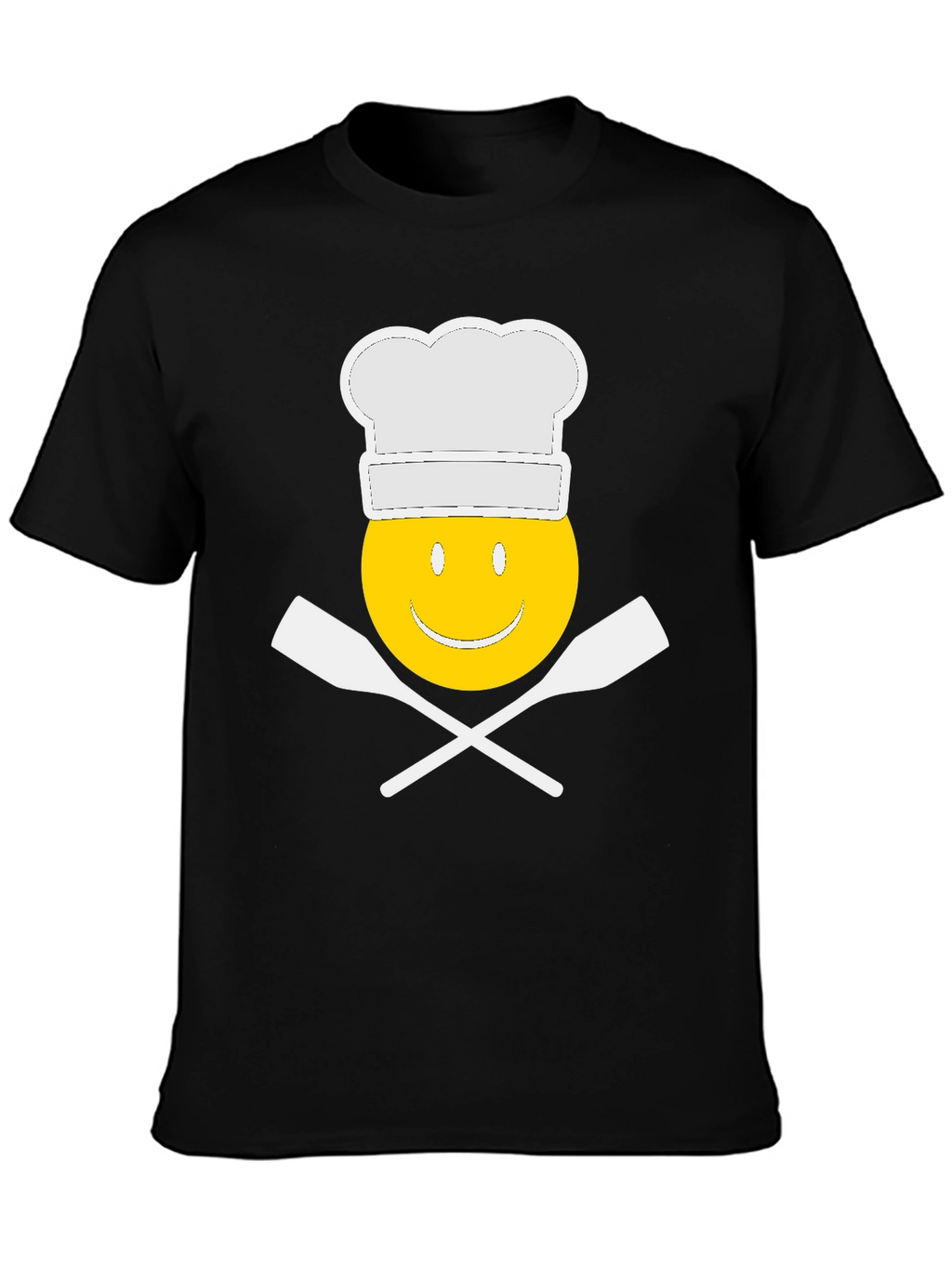 Chef Emoji Graphic T-Shirt Funny Cooking Tee