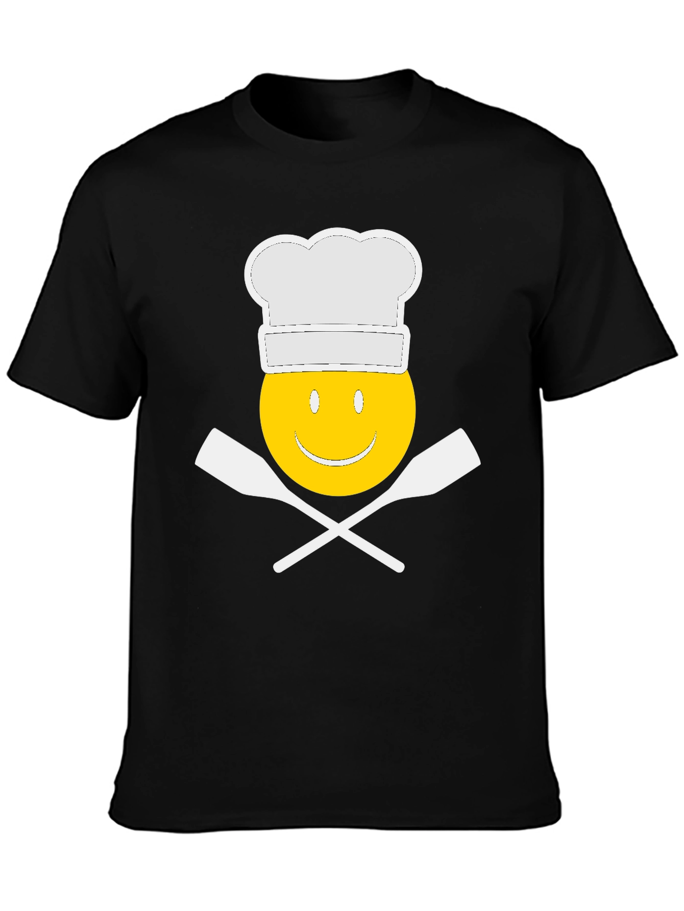 Chef Emoji Graphic T-Shirt Funny Cooking Tee
