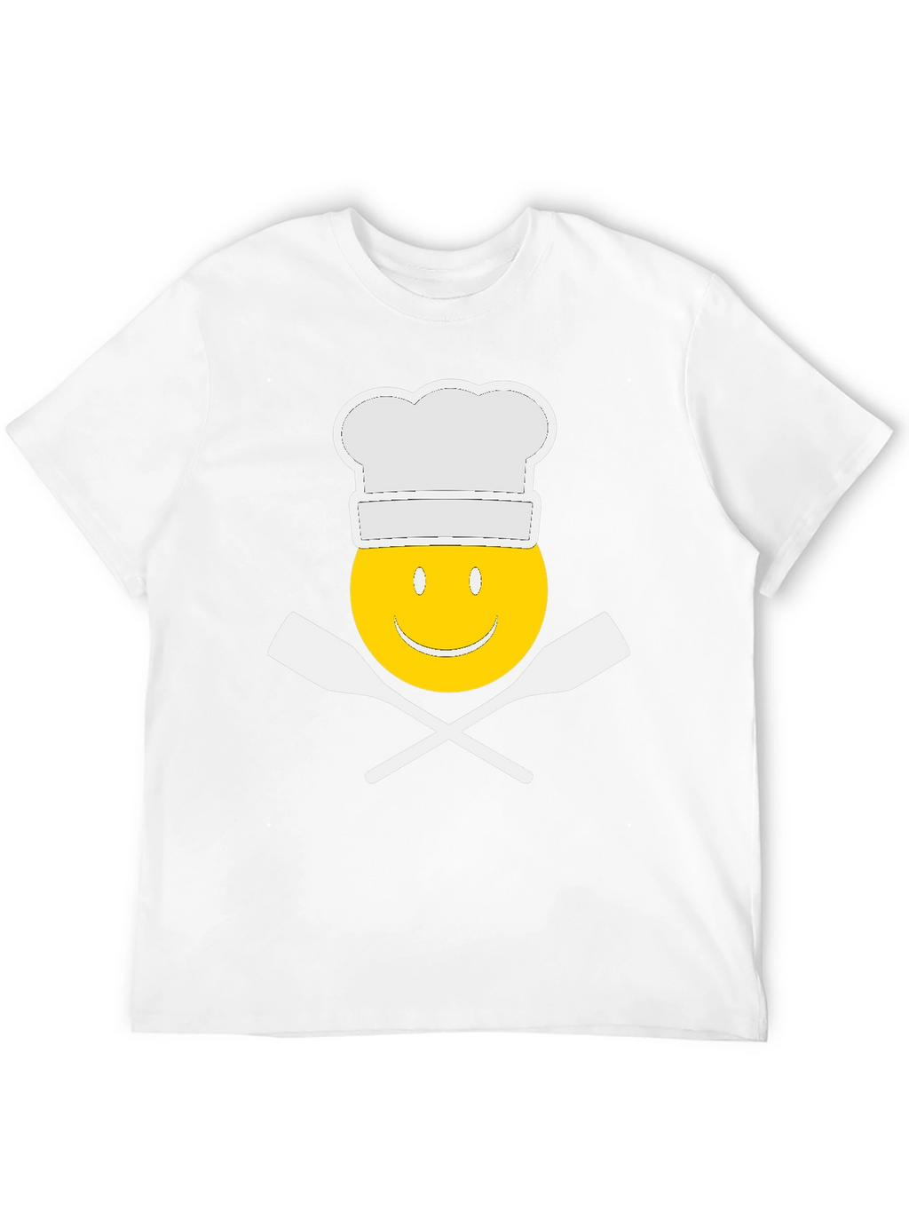 Chef Emoji Graphic T-Shirt Funny Cooking Tee