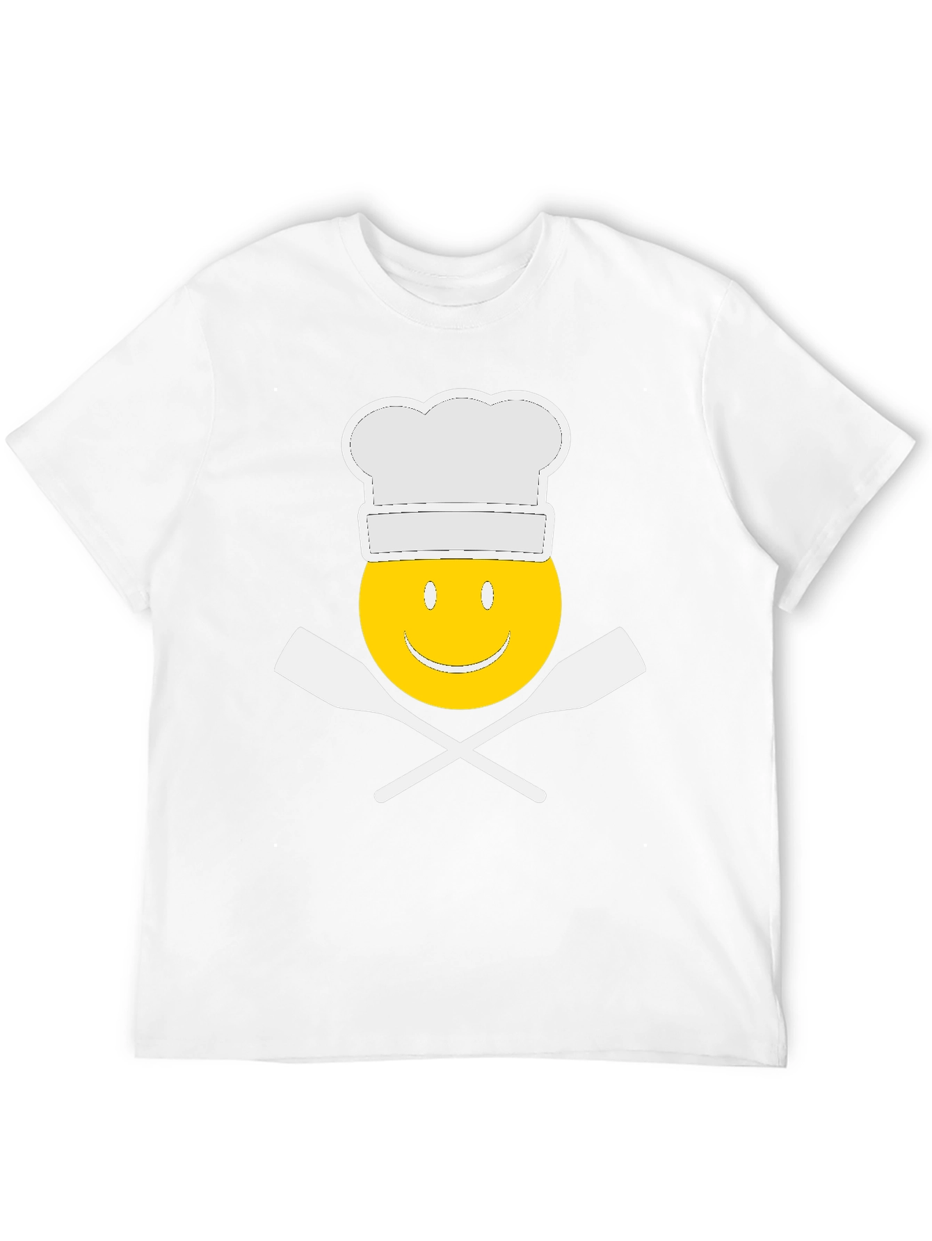 Chef Emoji Graphic T-Shirt Funny Cooking Tee