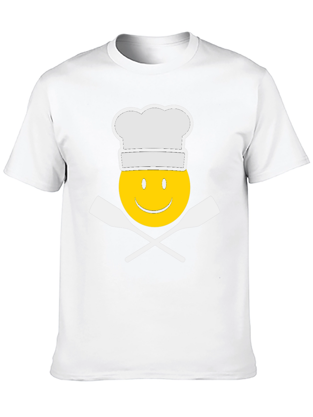 Chef Emoji Graphic T-Shirt Funny Cooking Tee