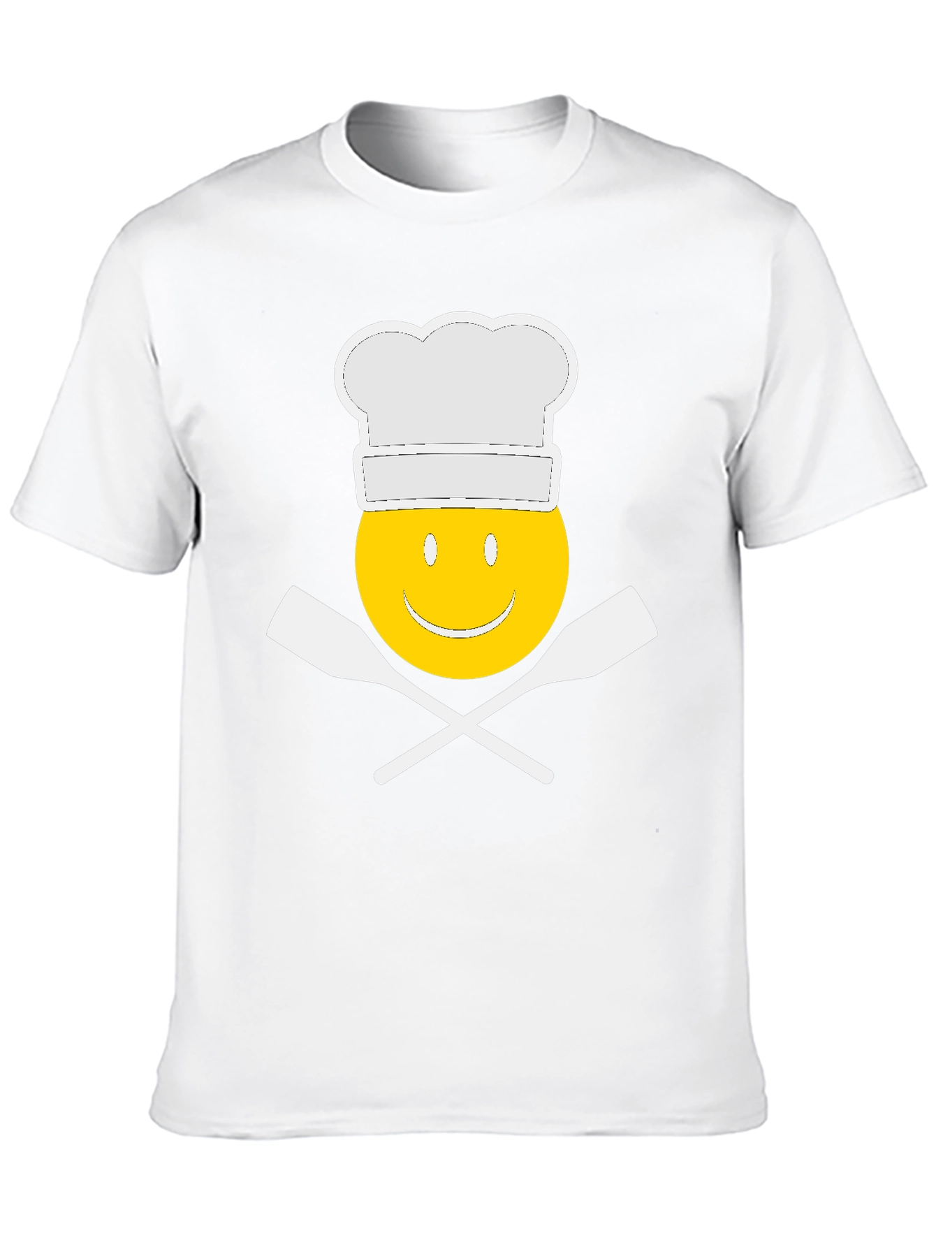 Chef Emoji Graphic T-Shirt Funny Cooking Tee