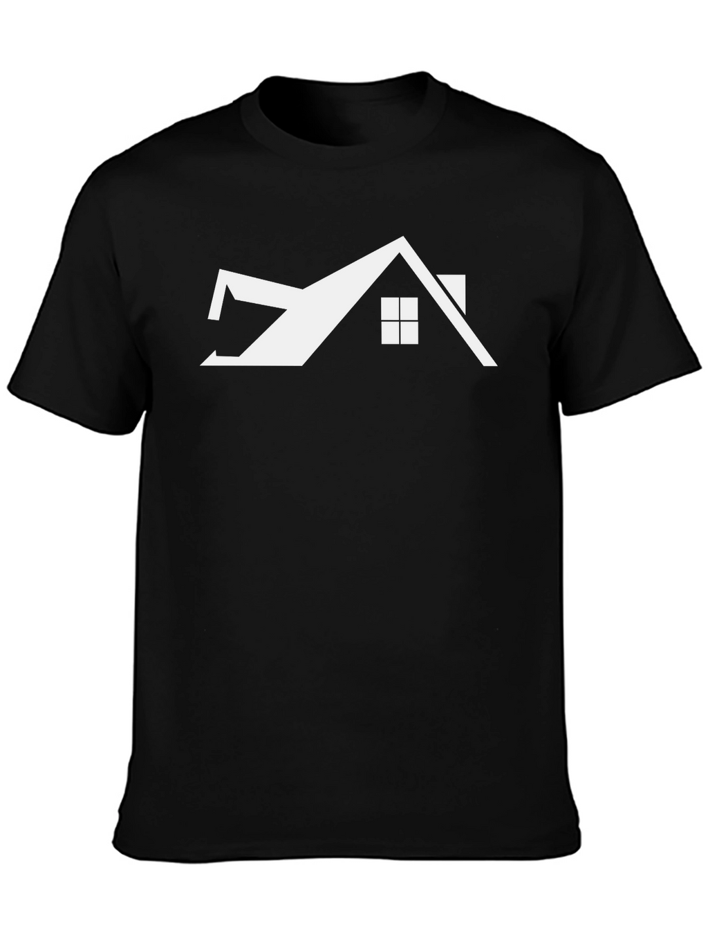 Modern Home Graphic Tee - Black