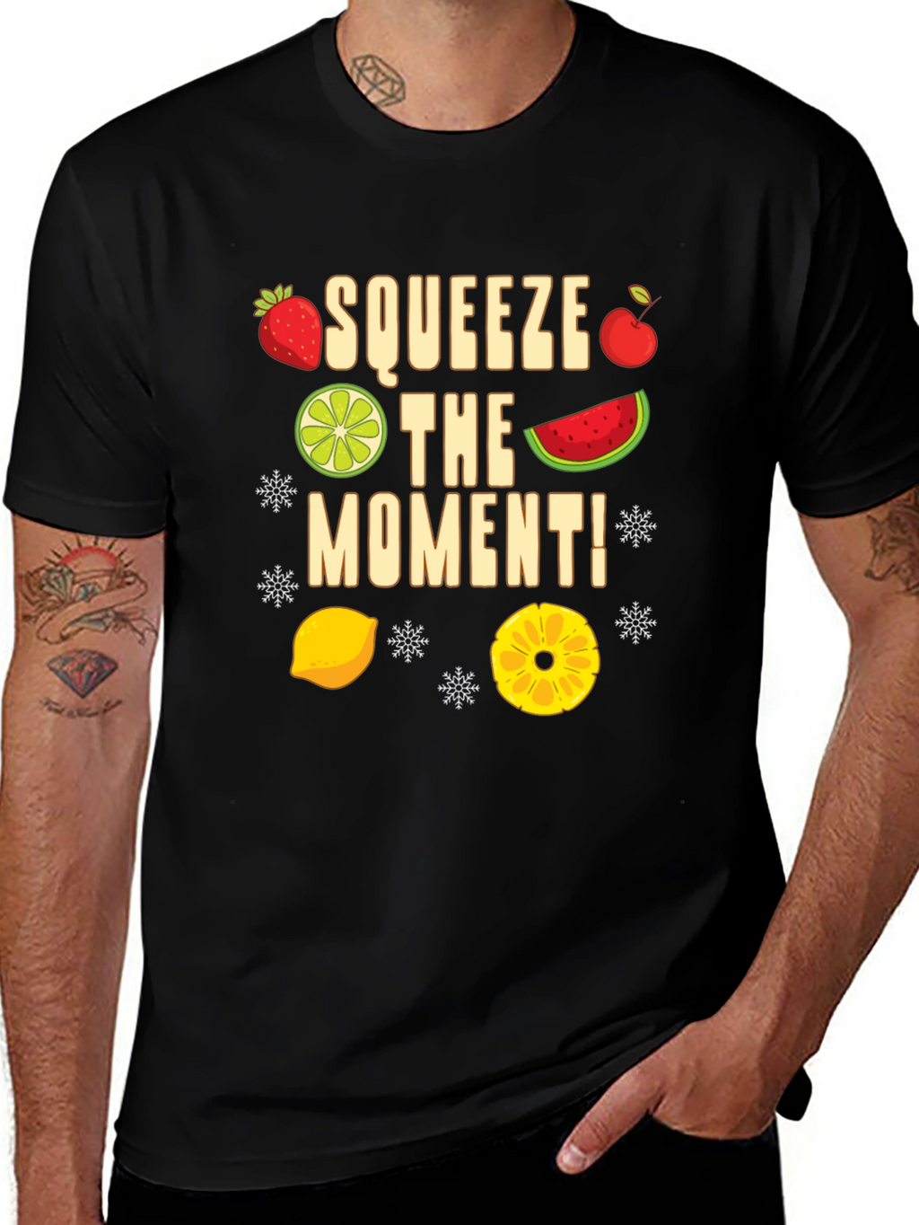 Squeeze the Moment Fruit T-Shirt